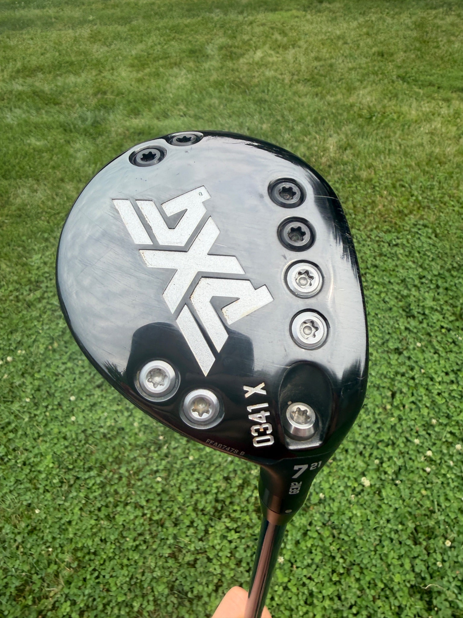 PXG 0341 X Gen2 7-Wood 21° Evenflow Riptide CB Senior Flex 42.25" +HC NICE