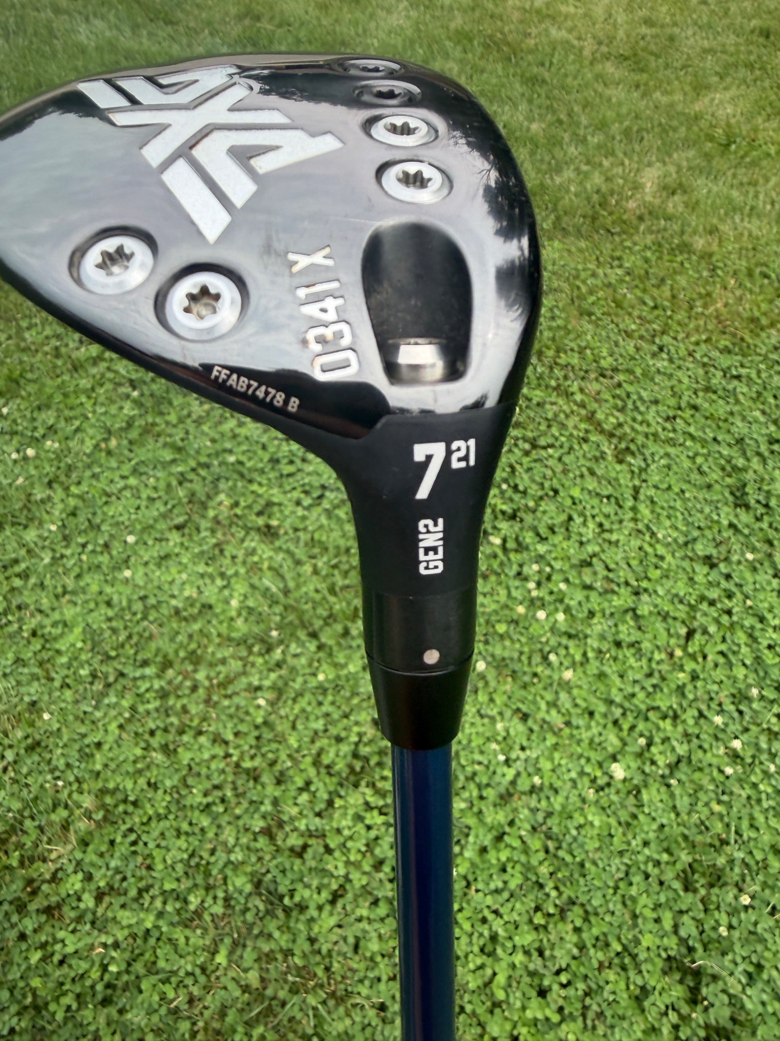 PXG 0341 X Gen2 7-Wood 21° Evenflow Riptide CB Senior Flex 42.25" +HC NICE — photo 5