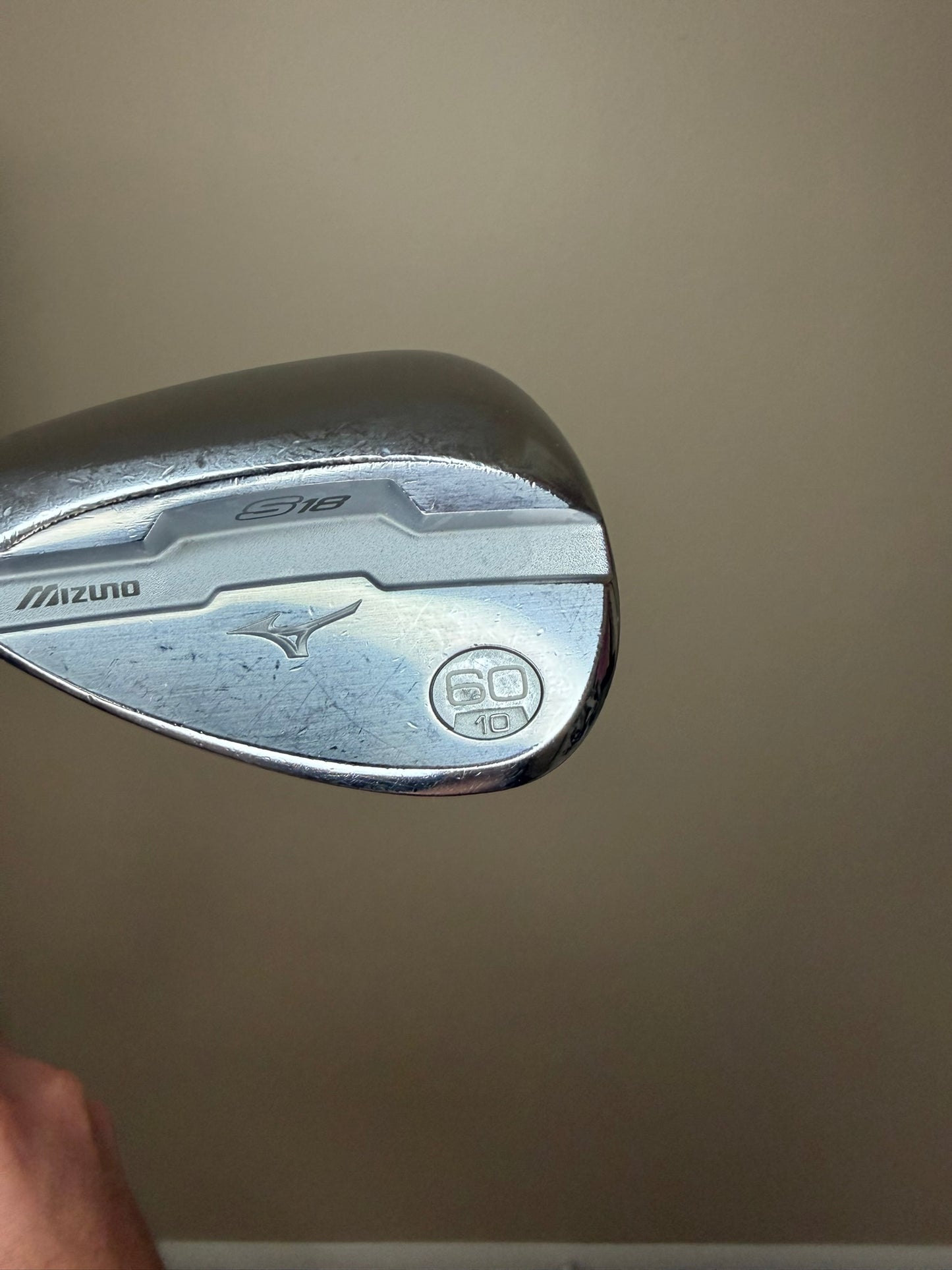Photo of Mizuno S18 White Satin Lob Wedge 60° Seniors Flex Project X Lz