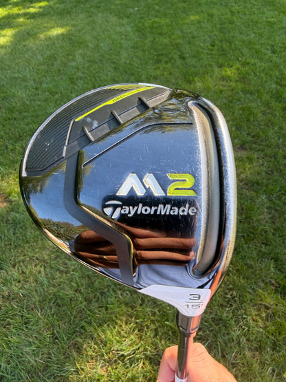 TaylorMade 2019 M2 3-Wood 15° REAX Stiff Flex 43" NICE