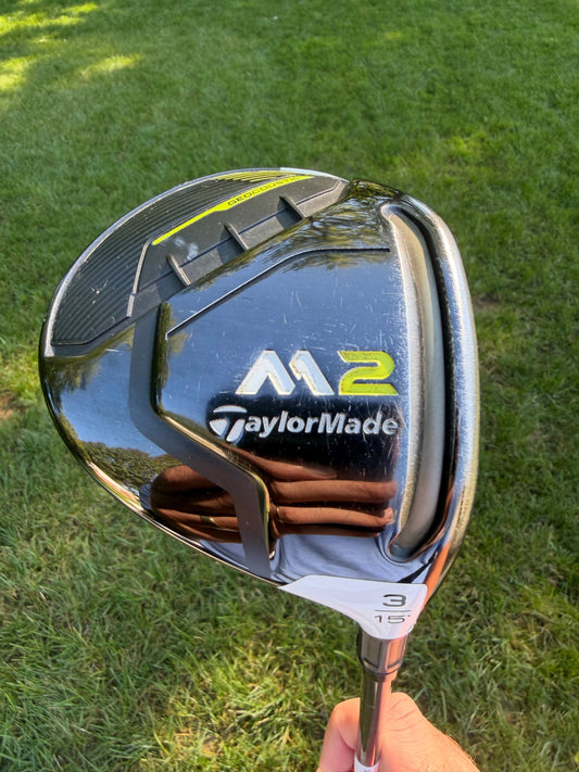 TaylorMade 2019 M2 3-Wood 15° REAX Stiff Flex 43" NICE