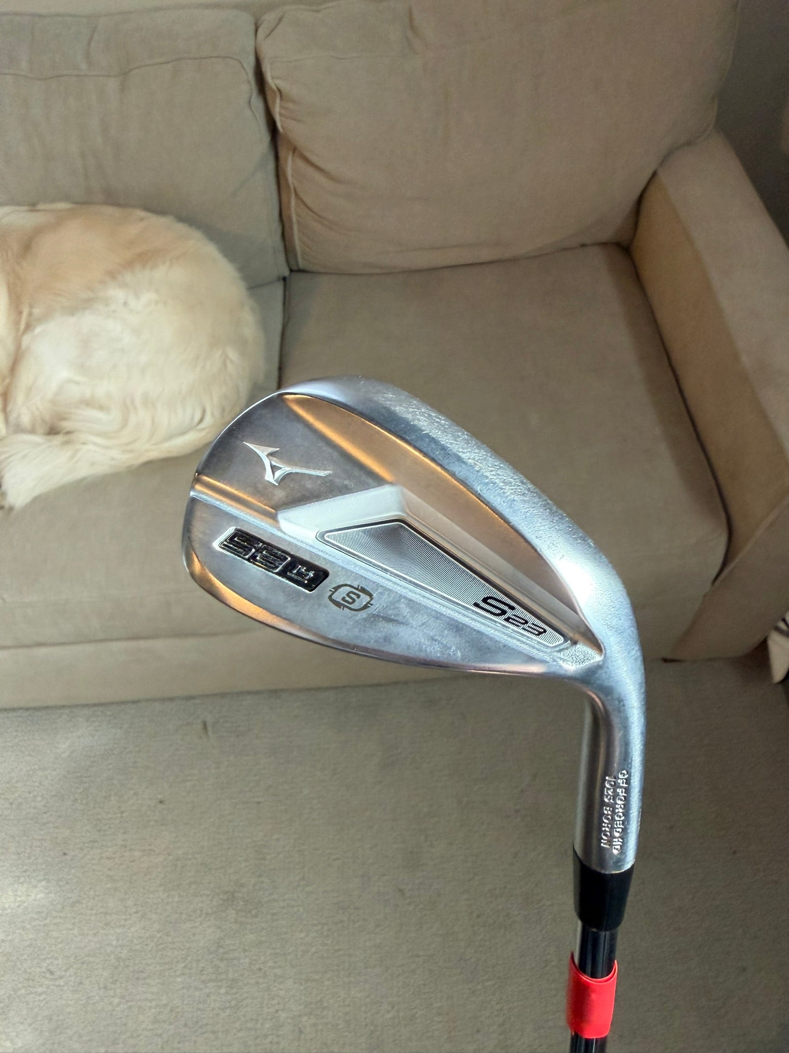 Photo of Mizuno S23 Satin Chrome Lob Wedge 58° Wedge Flex Kbs 115