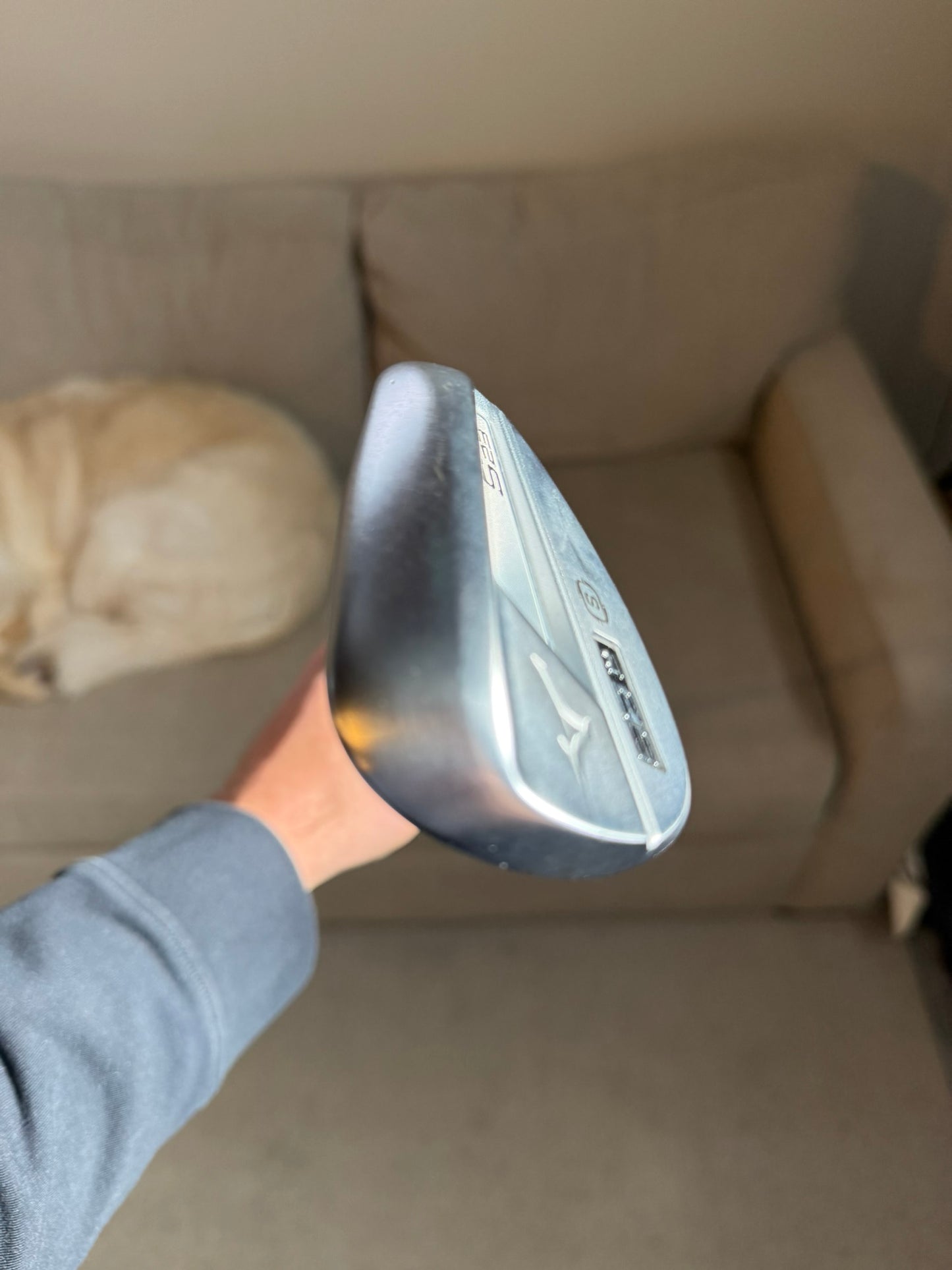 Photo of Mizuno S23 Satin Chrome Lob Wedge 58° Wedge Flex Kbs 115