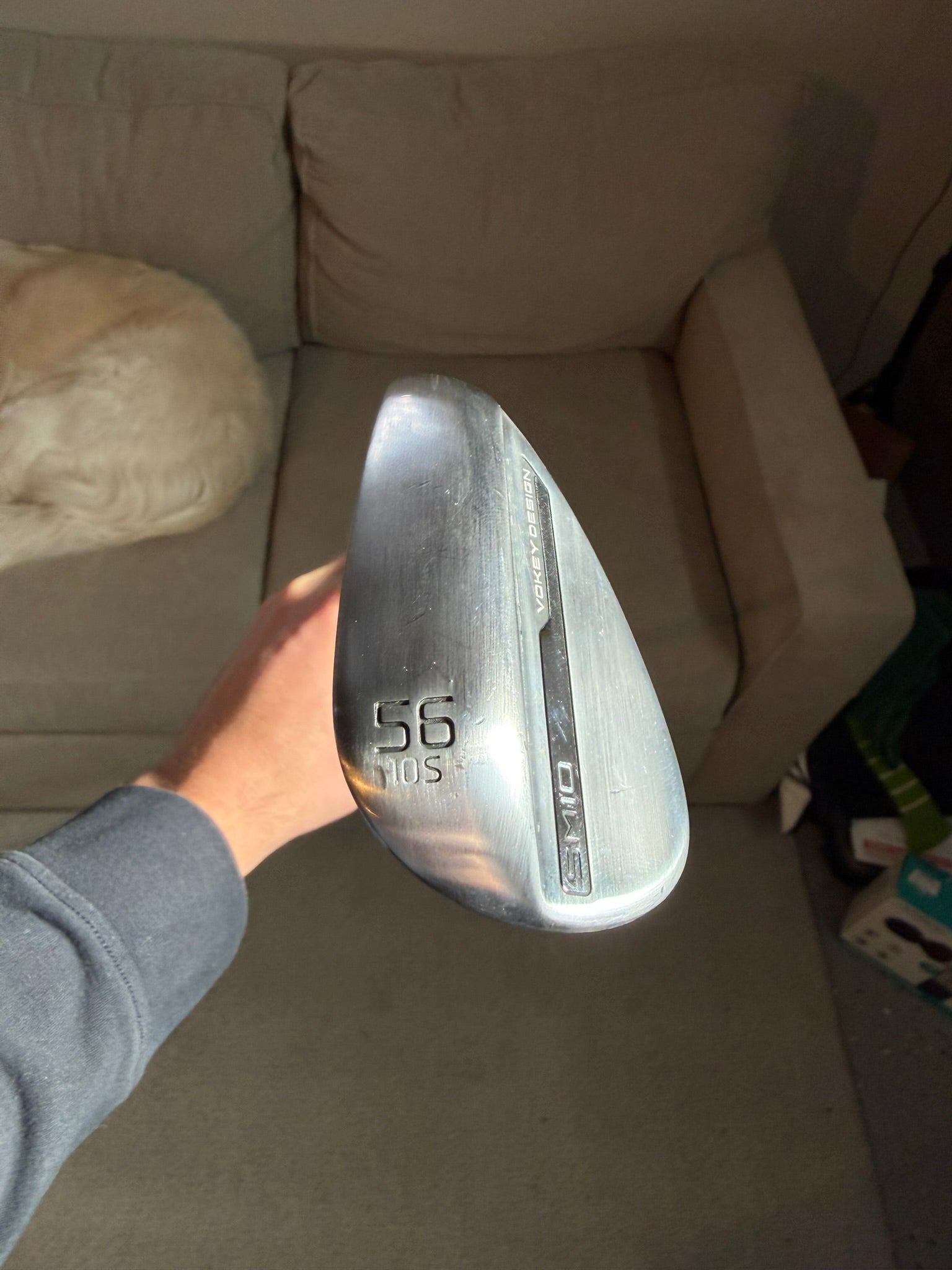 Photo of Titleist Vokey SM10 Tour Chrome Sand Wedge 56° Ladies Flex Tensei Av Red