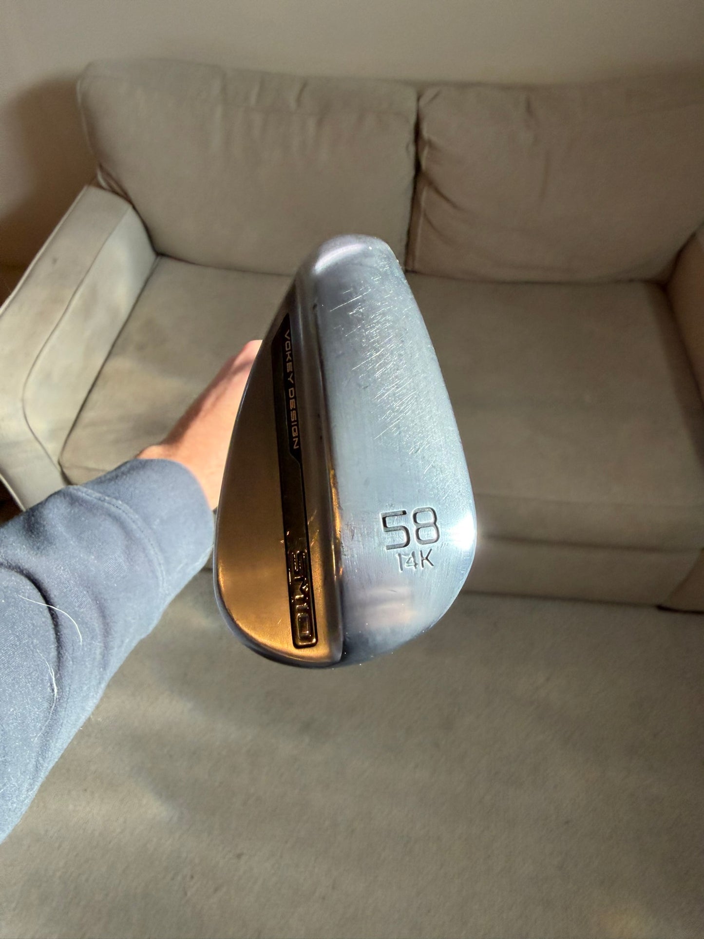 Photo of Titleist Vokey SM10 Tour Chrome Lob Wedge 58° Wedge Flex
