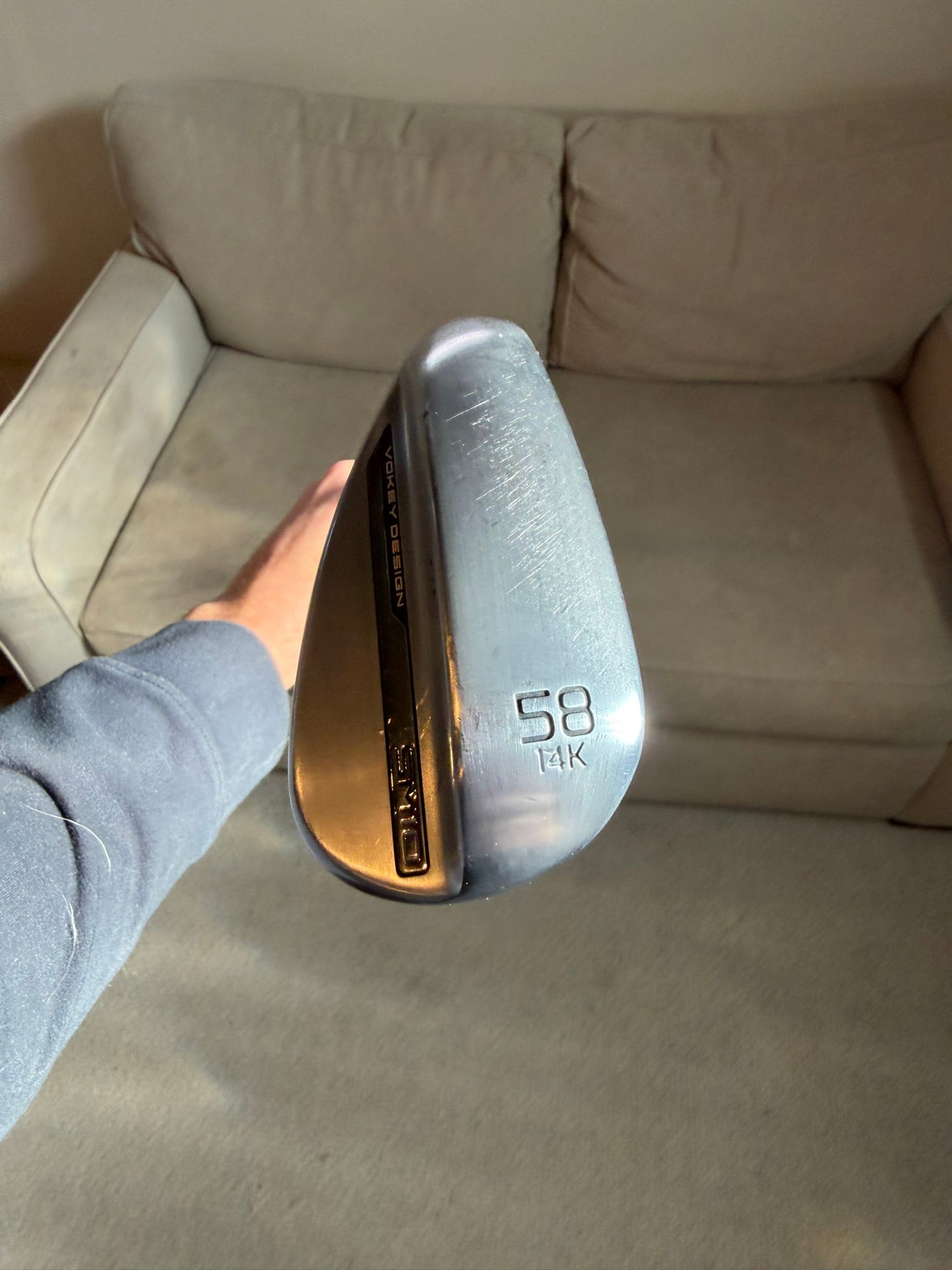Photo of Titleist Vokey SM10 Tour Chrome Lob Wedge 58° Wedge Flex
