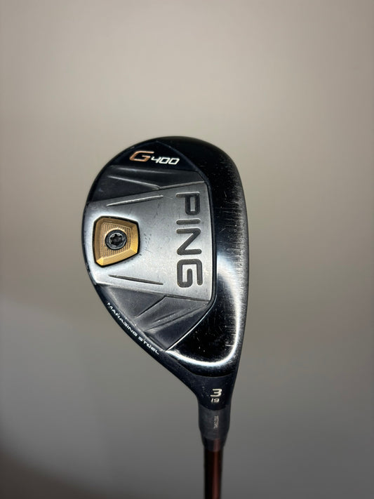 Ping G400 3 Hybrid 19° Alta CB 70 Stiff Flex 40″
