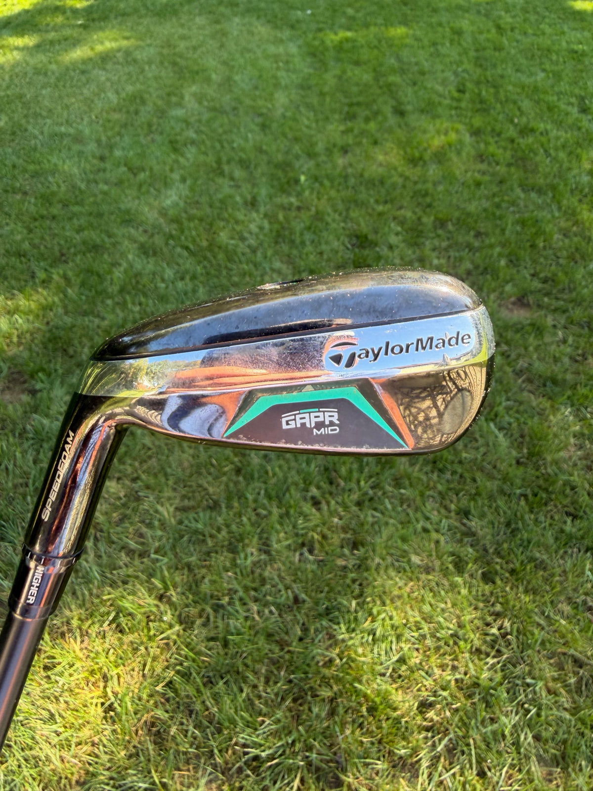 TaylorMade GAPR MID 4-Iron KBS Hybrid 80 Stiff Flex Lefty 39.5" NICE