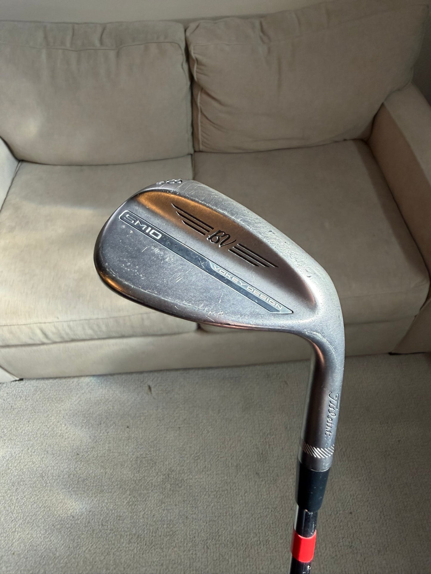 Photo of Titleist Vokey SM10 Nickel Lob Wedge 58° Wedge Flex