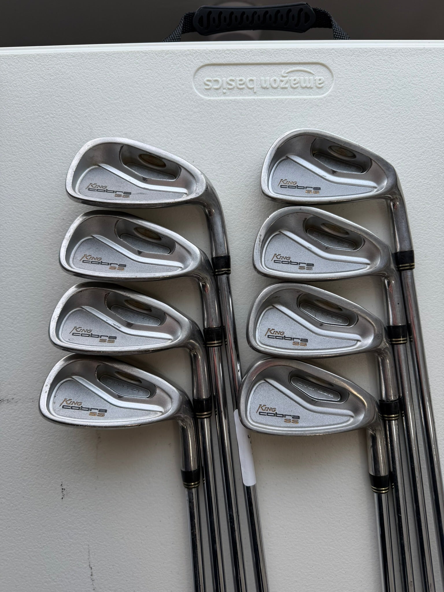 Photo of Cobra SS Oversize Iron Set Stiff Flex Precision Microtaper