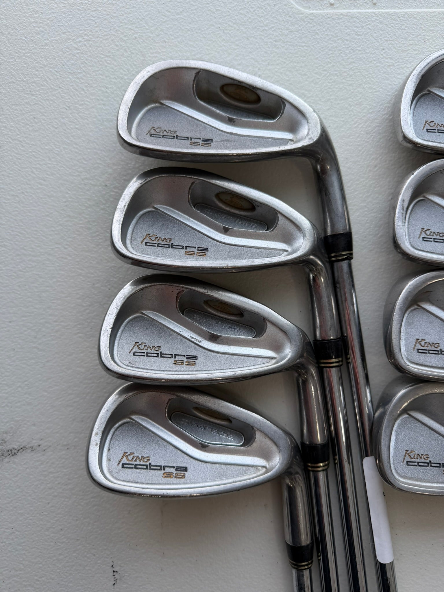Photo of Cobra SS Oversize Iron Set Stiff Flex Precision Microtaper
