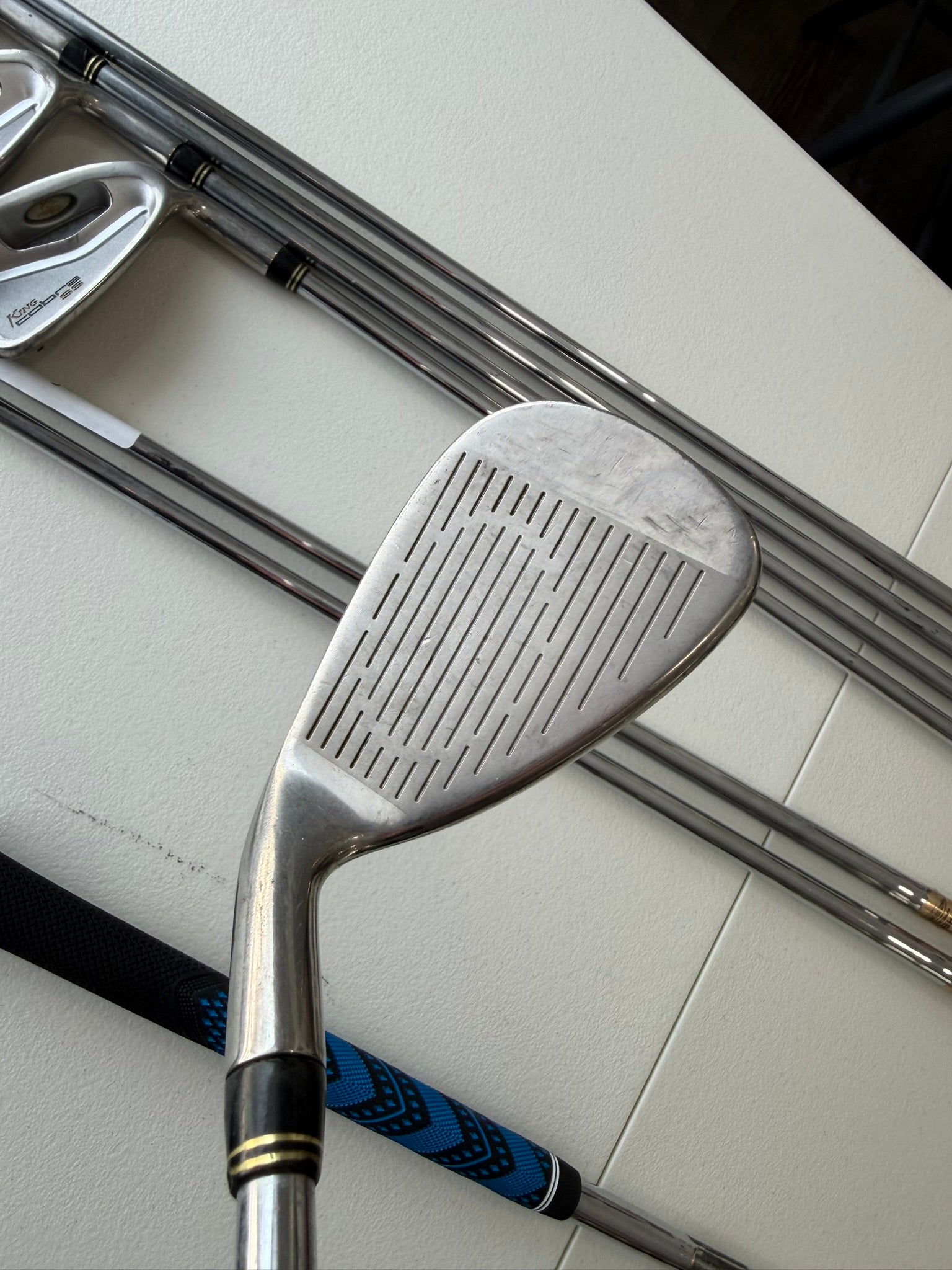 Photo of Cobra SS Oversize Iron Set Stiff Flex Precision Microtaper