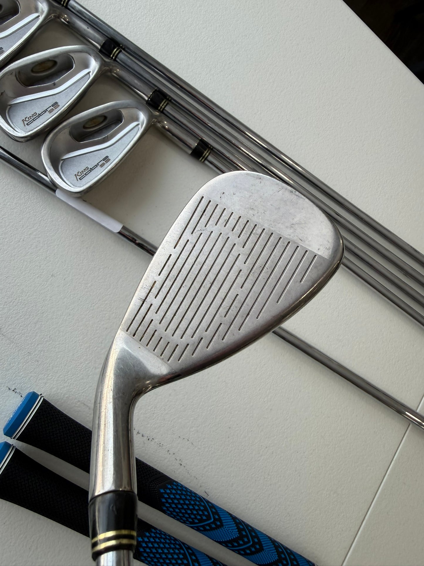 Photo of Cobra SS Oversize Iron Set Stiff Flex Precision Microtaper