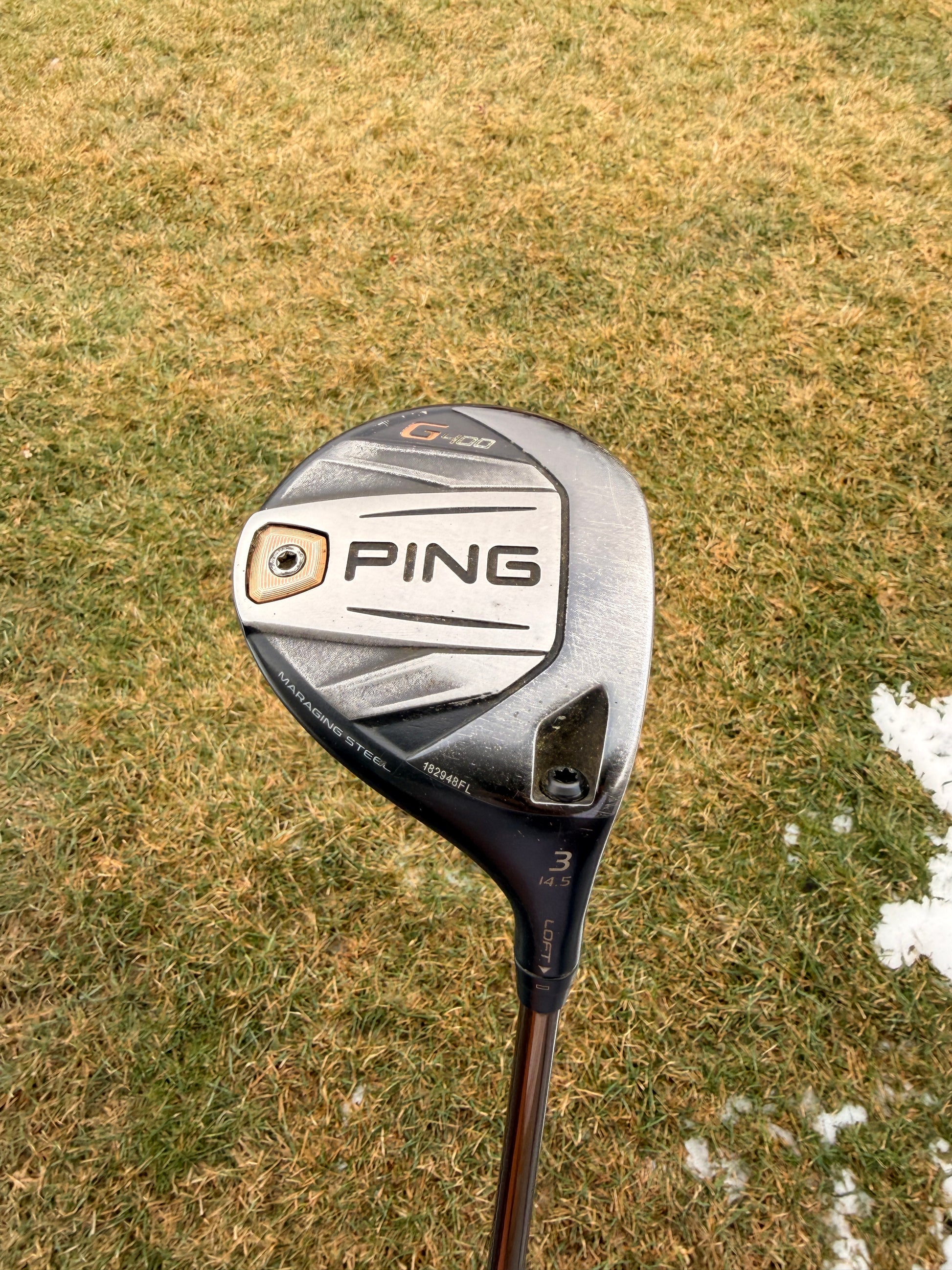 Photo of Ping G400 3-Wood 14.5° Stiff Flex Alta Cb 65G