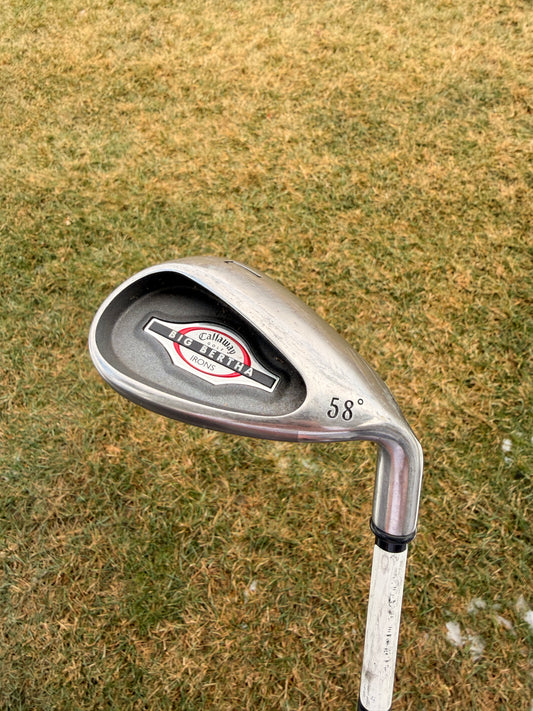 Photo of Callaway 2002 Big Bertha Lob Wedge 58° Stiff Flex Rch 85