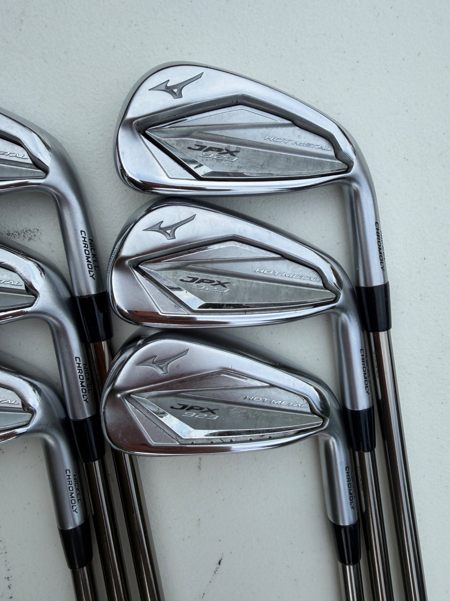 Mizuno JPX 923 Hot Metal Iron Set 5-PW Recoil ESX F2 Senior Flex +1/4" NICE — photo 3