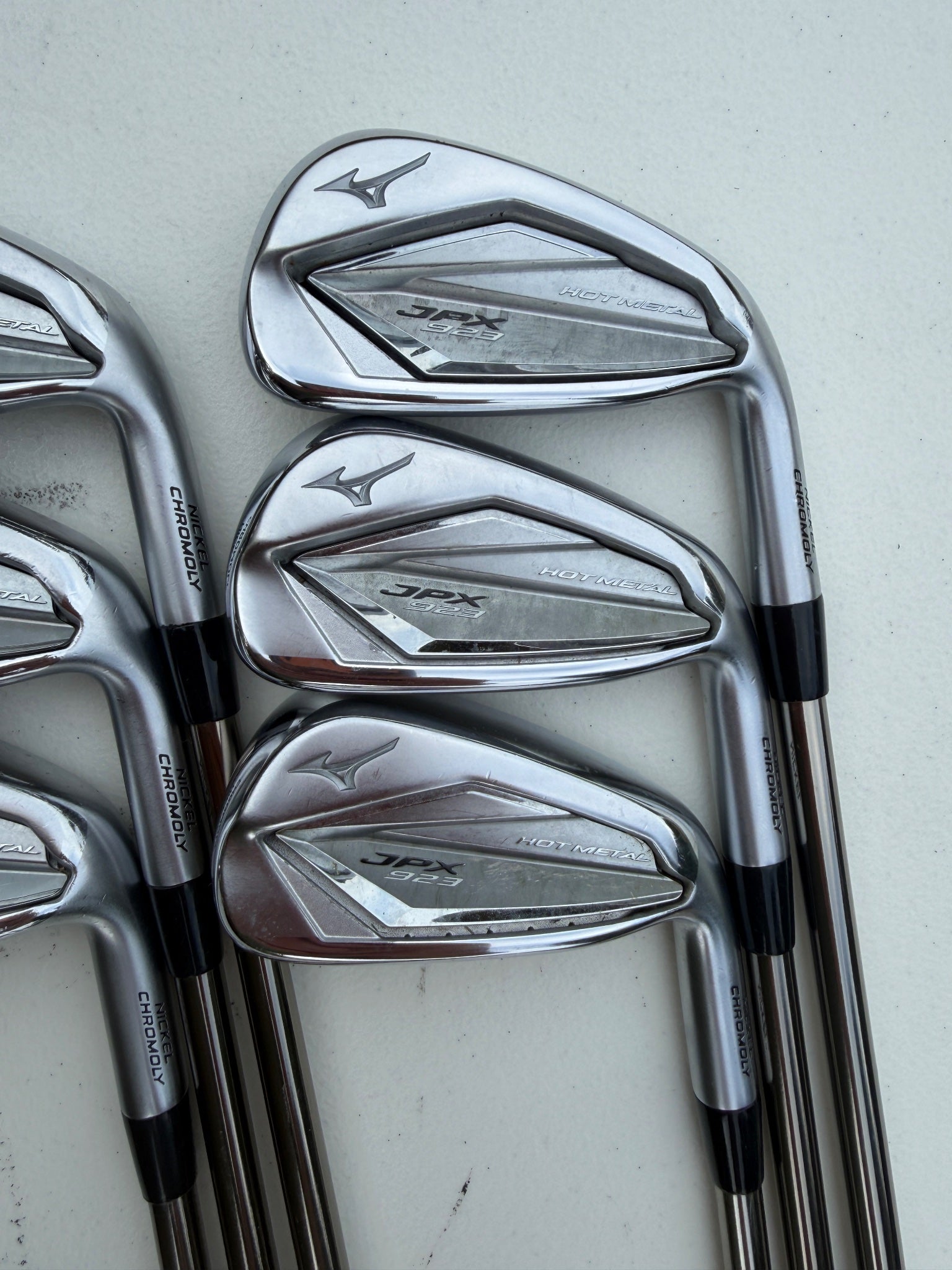 Mizuno JPX 923 Hot Metal Iron Set 5-PW Recoil ESX F2 Senior Flex +1/4" NICE — photo 3