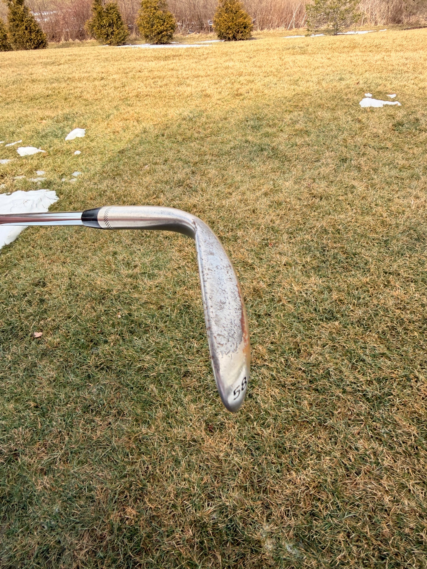 Photo of Titleist 2009 Vokey Spin Milled Chrome Wedge 58° Wedge Flex Stock