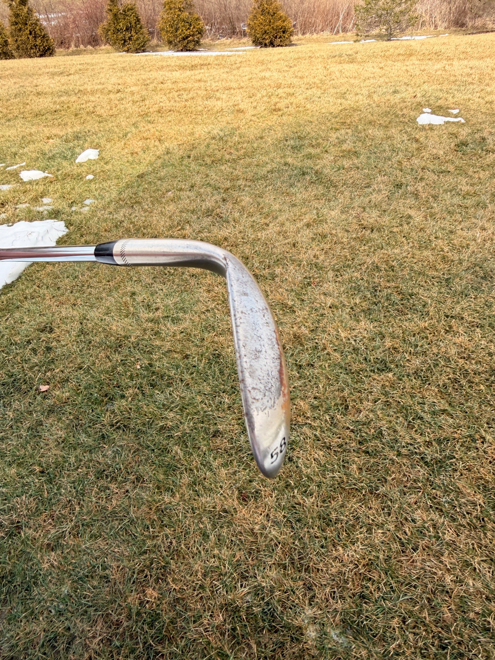 Photo of Titleist 2009 Vokey Spin Milled Chrome Wedge 58° Wedge Flex Stock