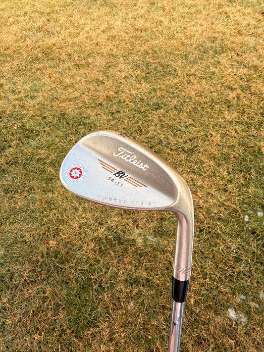 Photo of Titleist 2009 Vokey Spin Milled Chrome Wedge 54° Wedge Flex Stock