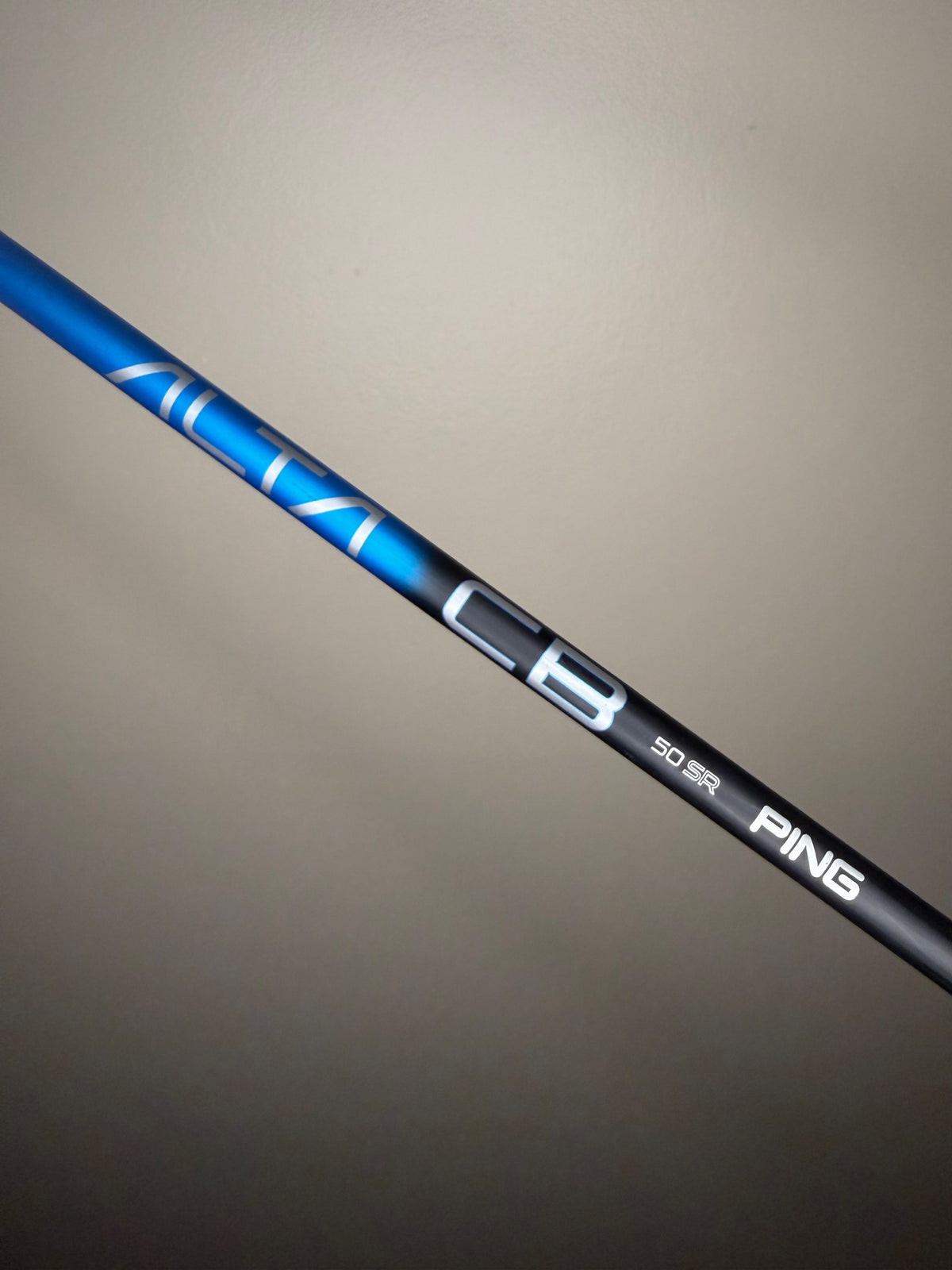 Ping Alta CB Blue Senior Flex Driver Shaft Ping Tip 45" NICE