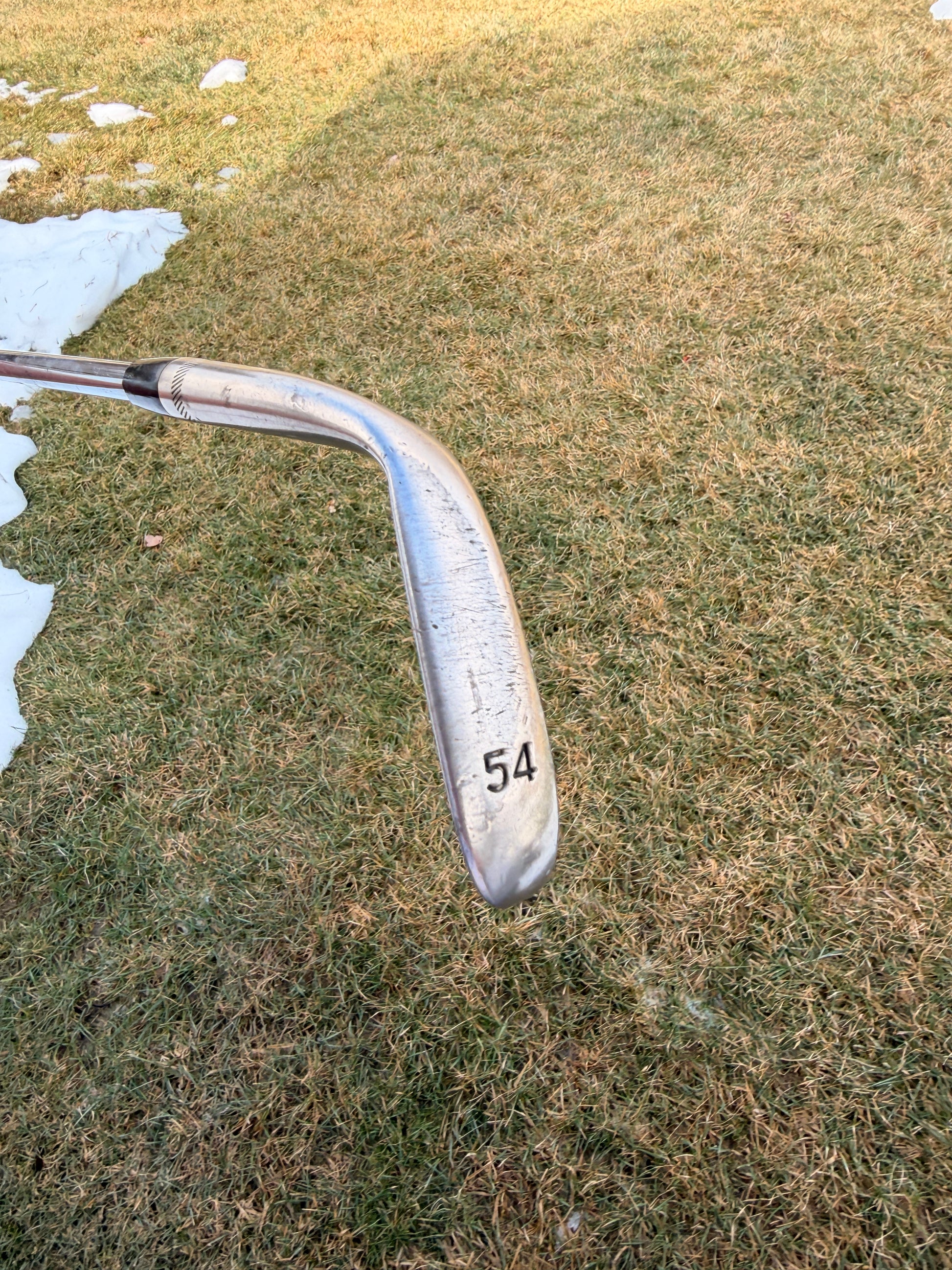 Photo of Titleist 2009 Vokey Spin Milled Chrome Wedge 54° Wedge Flex Stock