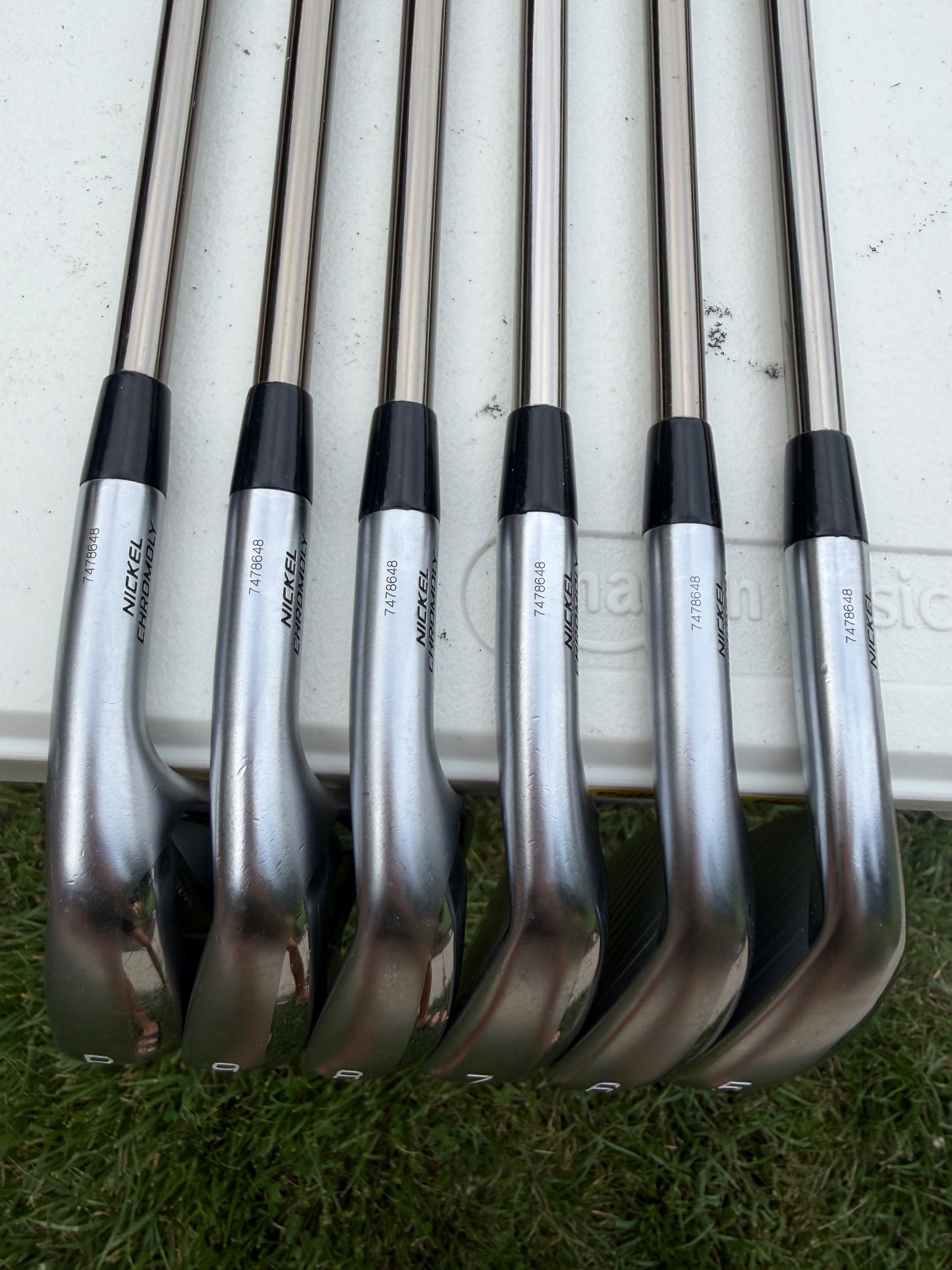 Mizuno JPX 923 Hot Metal Iron Set 5-PW Recoil ESX F2 Senior Flex +1/4" NICE — photo 11