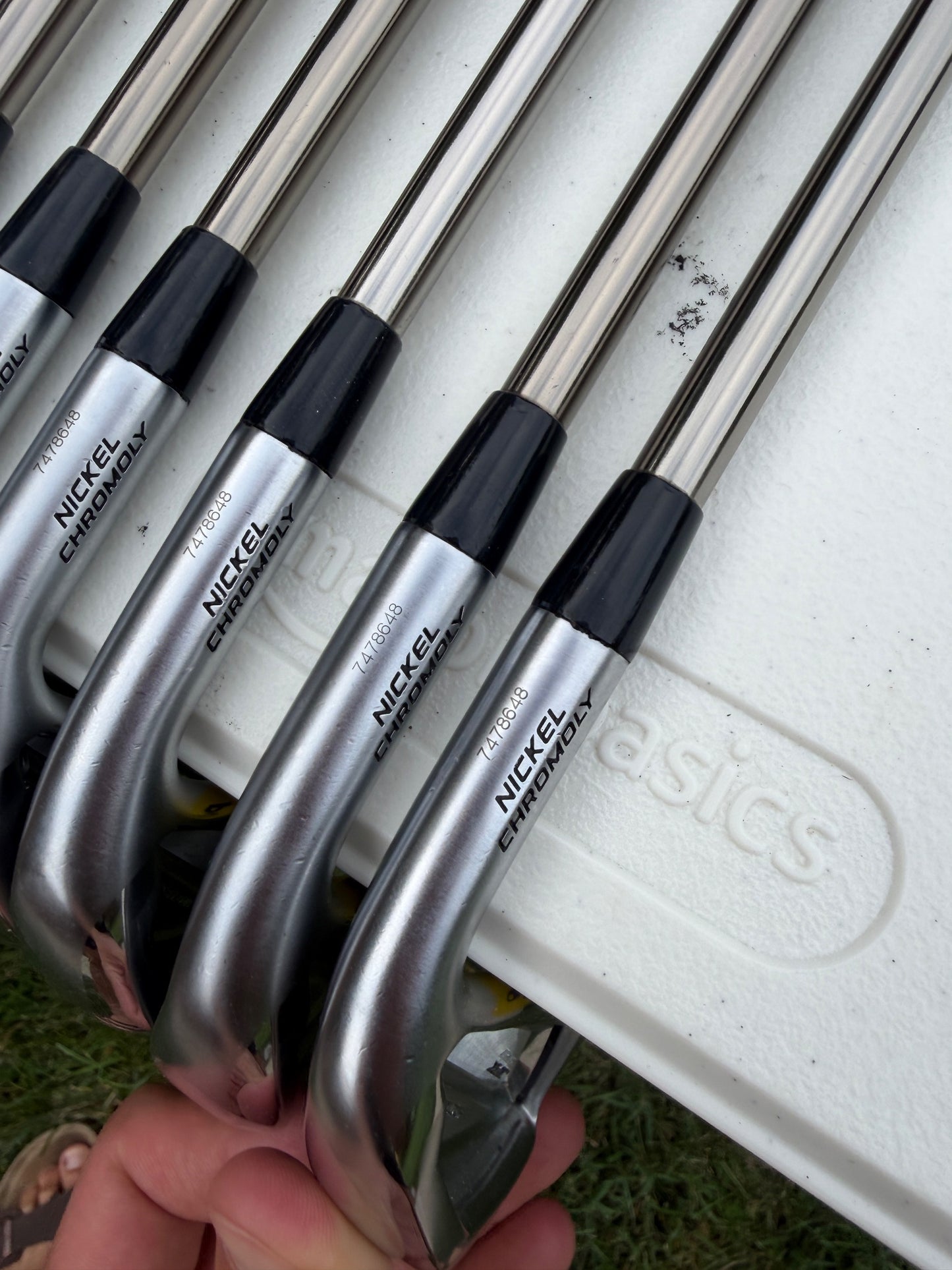 Mizuno JPX 923 Hot Metal Iron Set 5-PW Recoil ESX F2 Senior Flex +1/4" NICE — photo 12