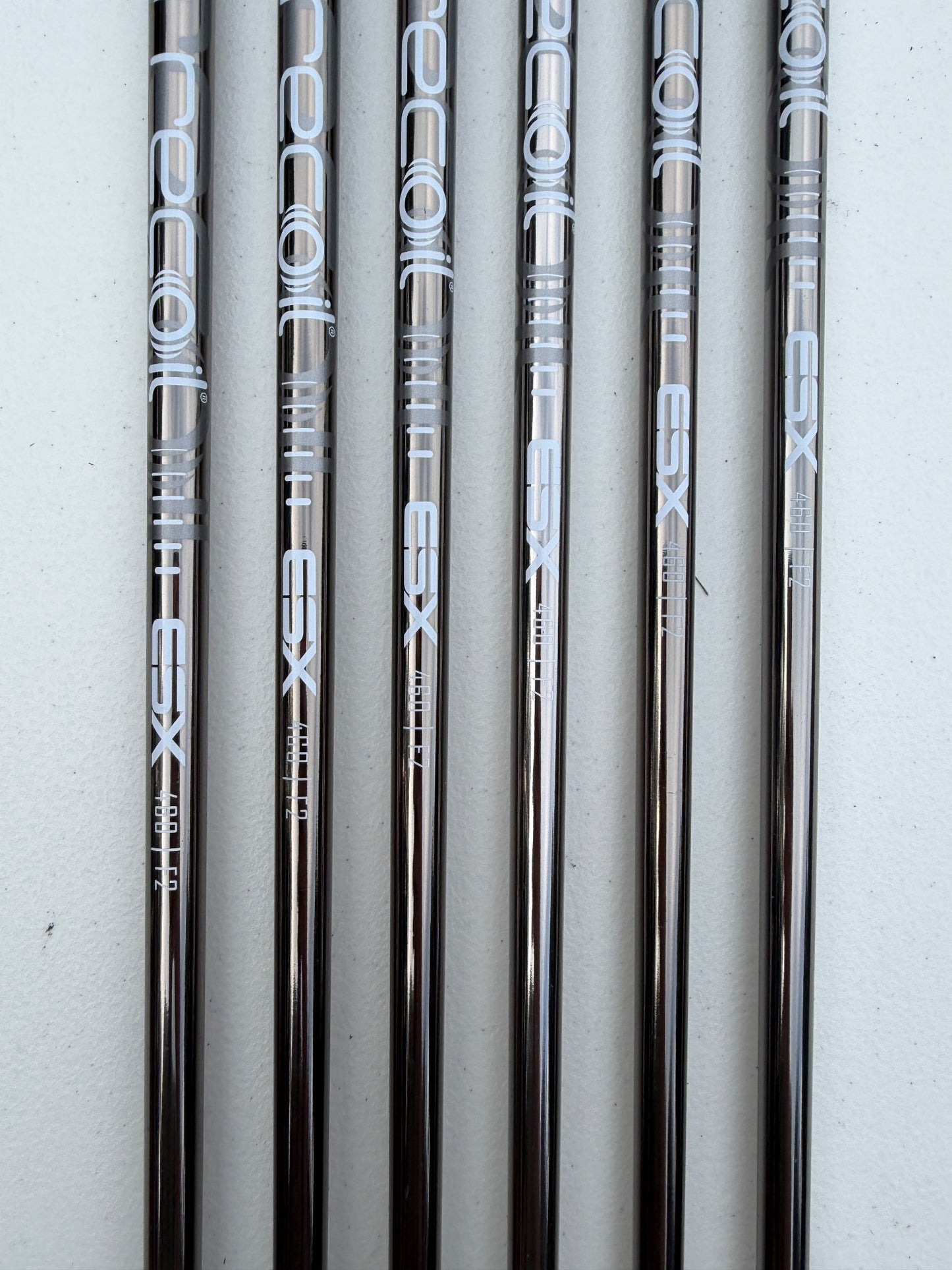 Mizuno JPX 923 Hot Metal Iron Set 5-PW Recoil ESX F2 Senior Flex +1/4" NICE — photo 14