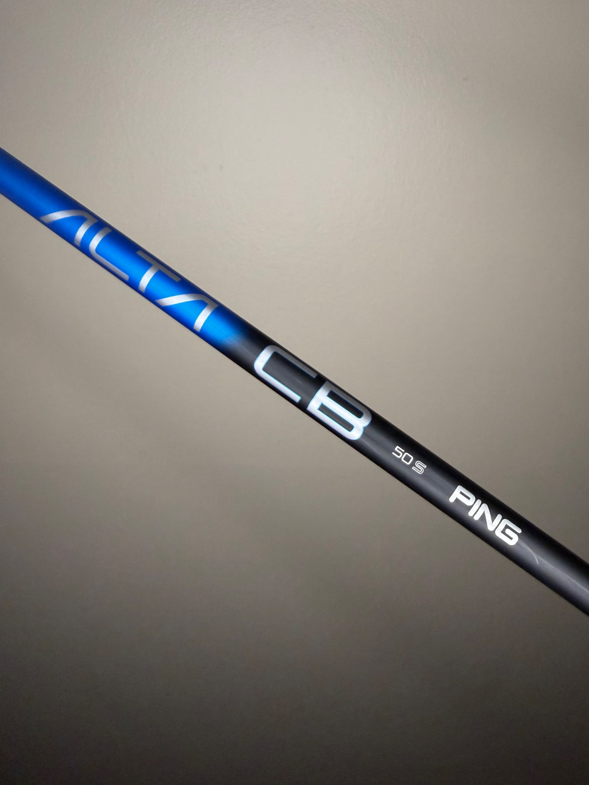 Ping Alta CB Blue Stiff Flex Driver Shaft Ping Tip 45" NICE