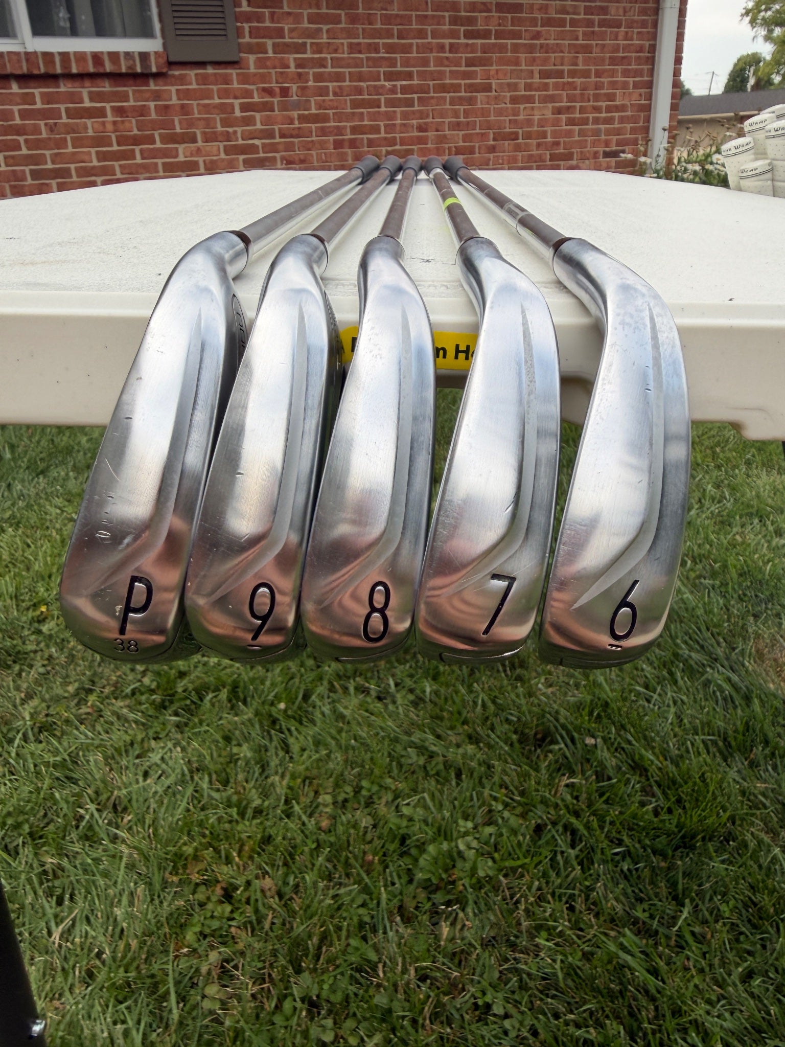 Titleist T400 Iron Set 6-PW Fubuki MV Series 55 Regular Flex +1/4" NICE — photo 9