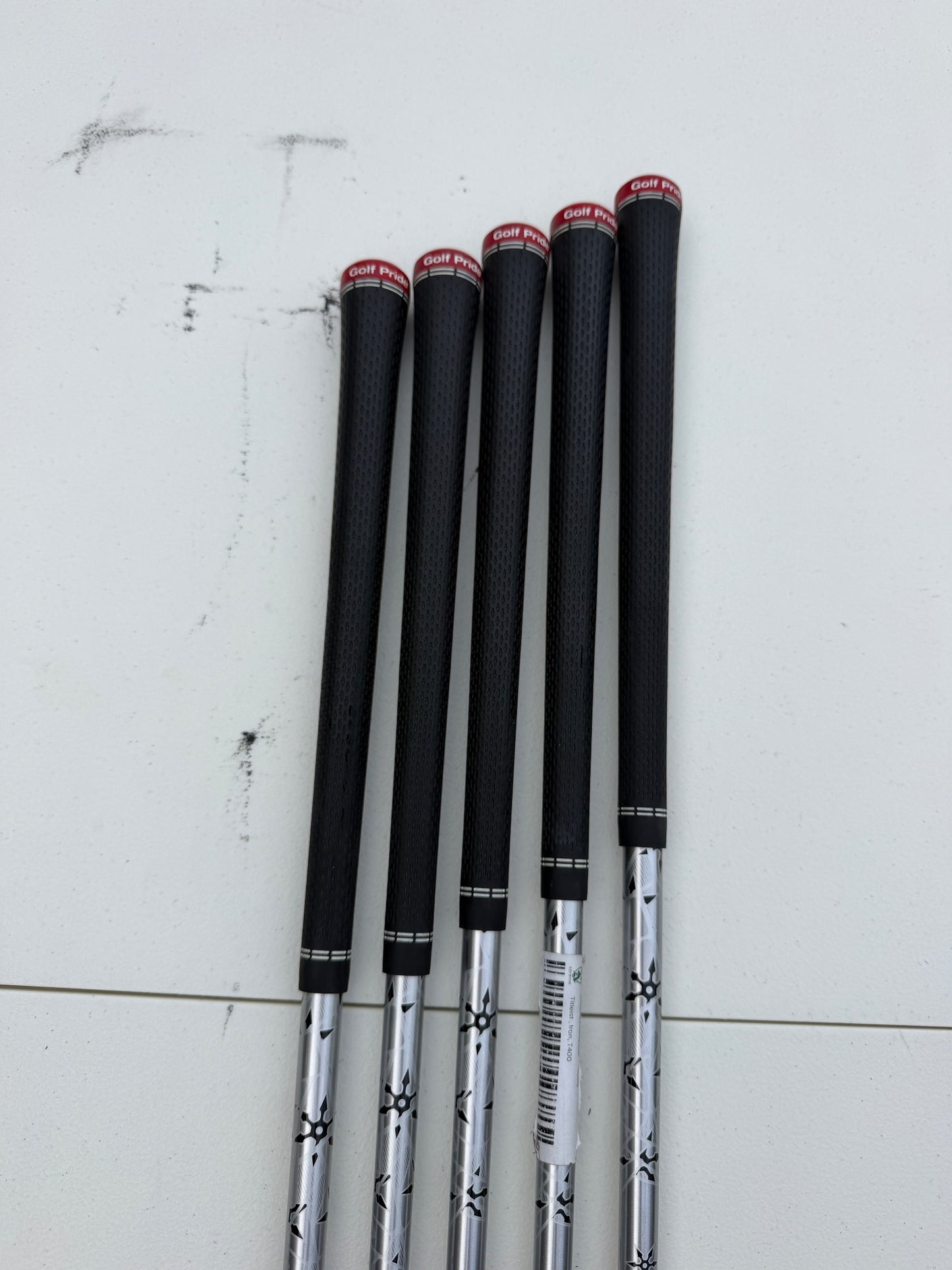 Titleist T400 Iron Set 6-PW Fubuki MV Series 55 Regular Flex +1/4" NICE — photo 13