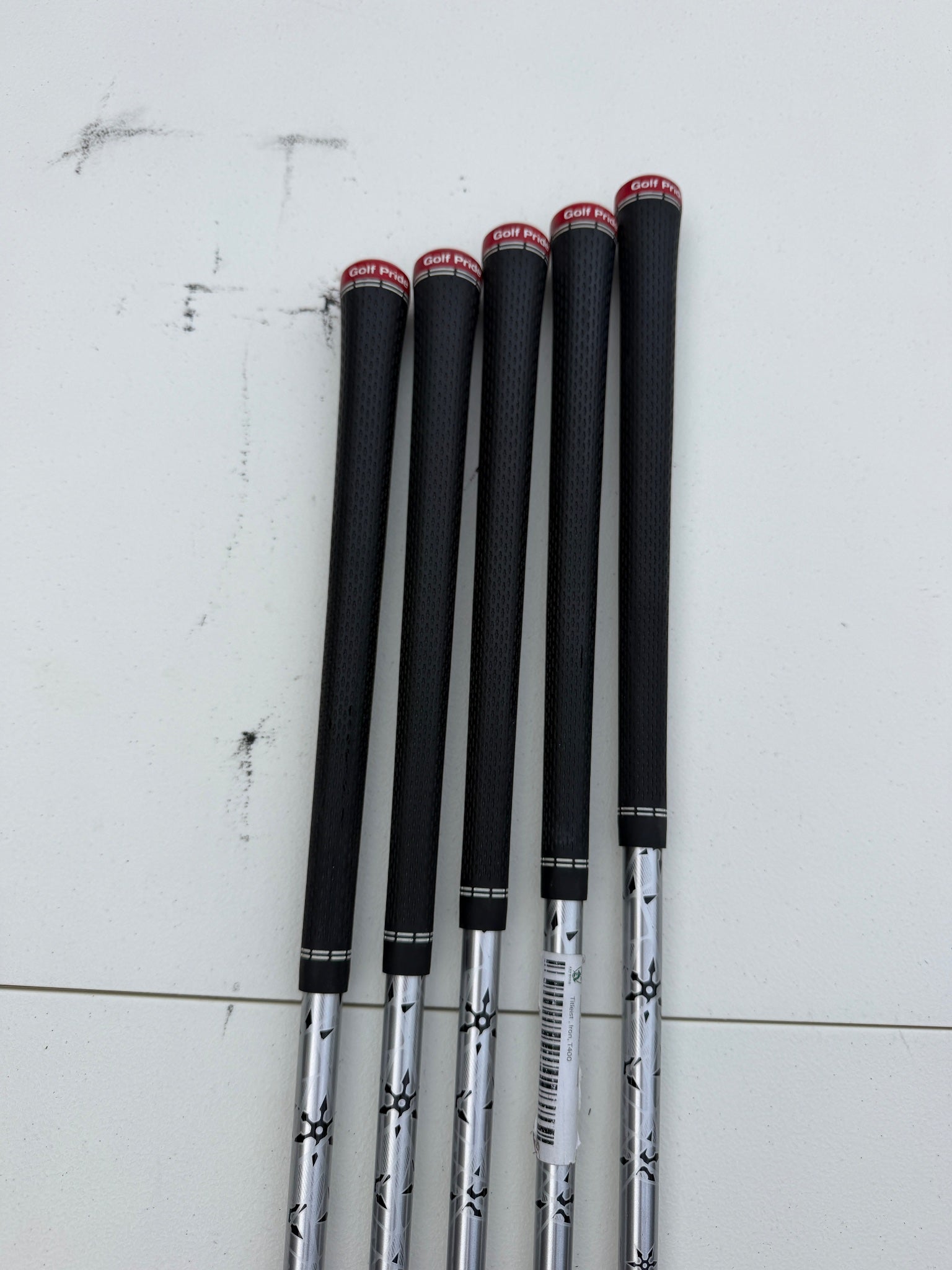 Titleist T400 Iron Set 6-PW Fubuki MV Series 55 Regular Flex +1/4" NICE — photo 13