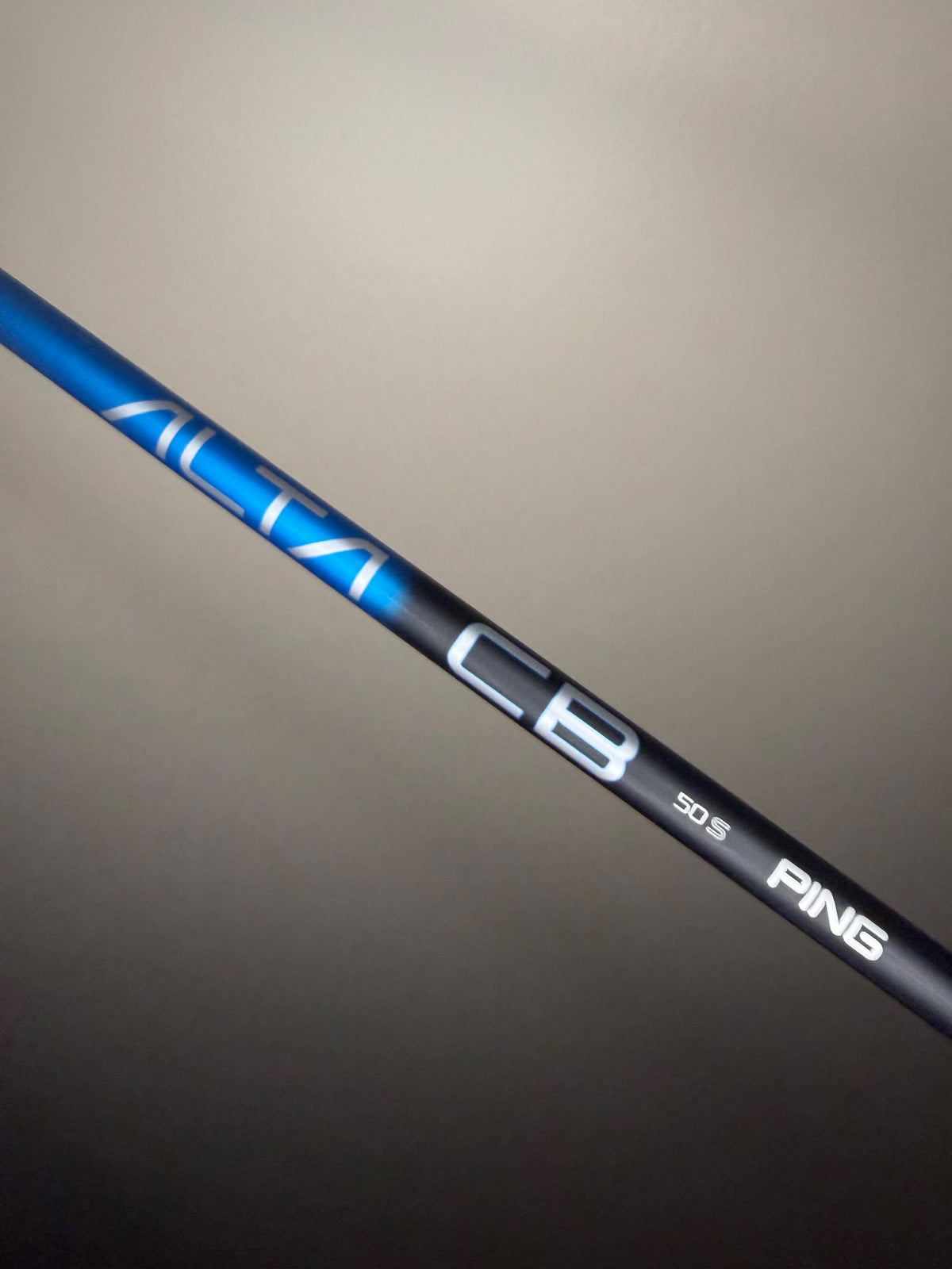 Ping Alta CB Blue Stiff Flex Driver Shaft Ping Tip 45" NICE