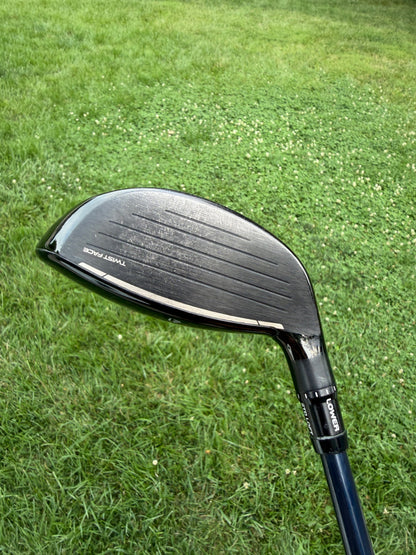 TaylorMade Qi10 Tour 5-Wood 18° Graphite Gold Stiff Flex Lefty 43.25" +HC NICE — photo 2