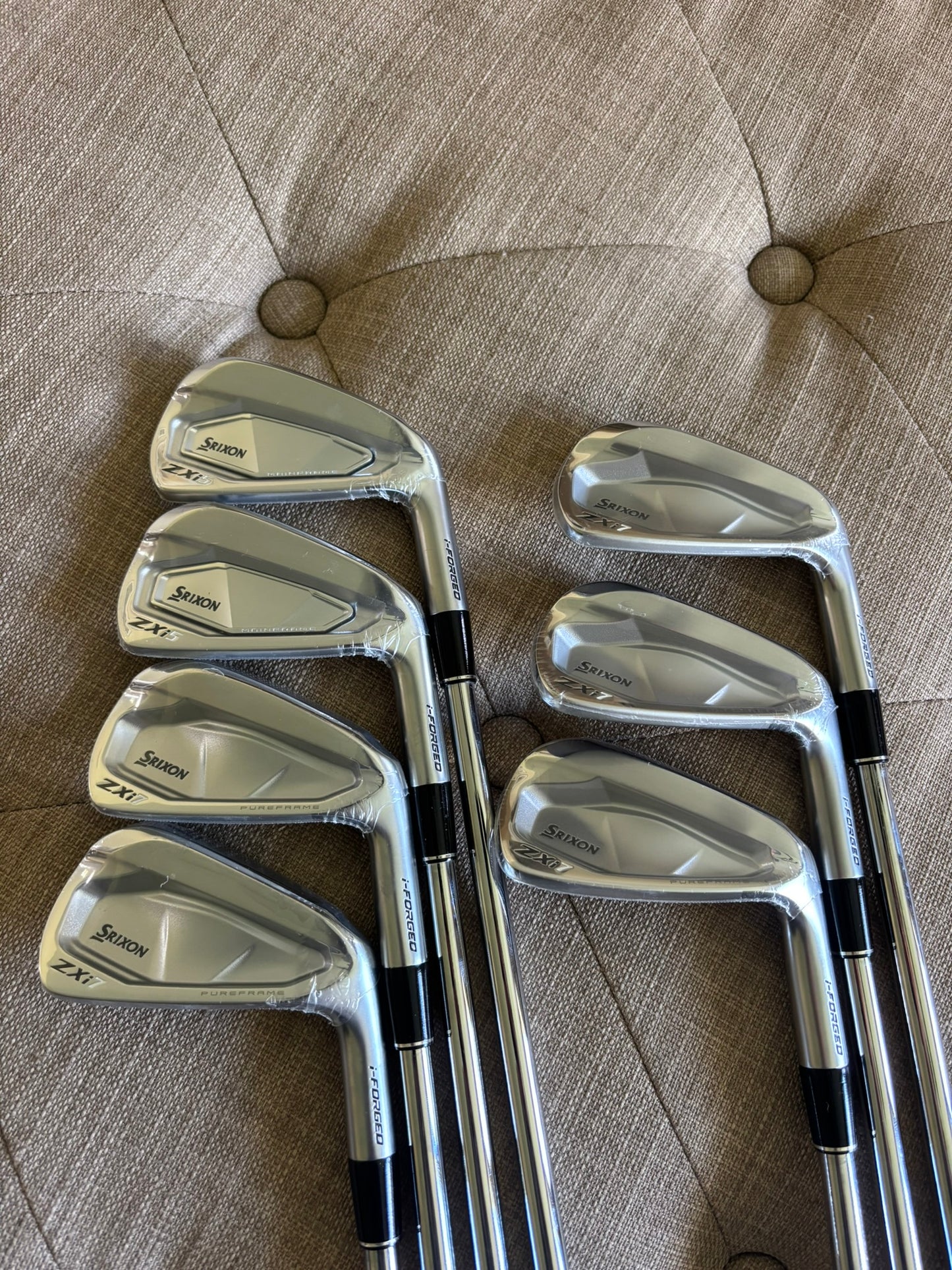 Srixon ZXi5 ZXi7 Combo Iron Set 4-PW NS Pro Tour105 Stiff Flex STD NEW