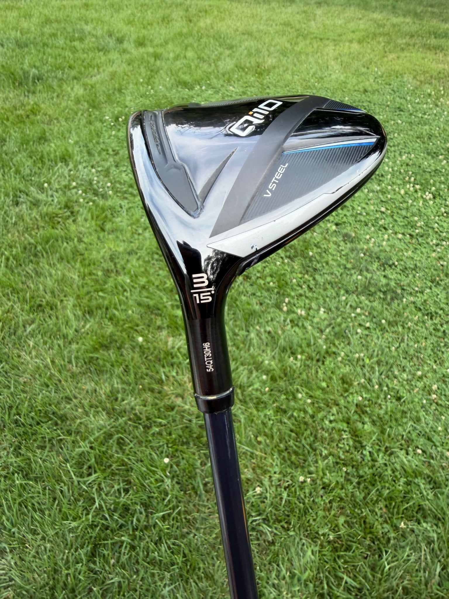 TaylorMade Qi10 3-Wood 15° Graphite Gold Stiff Flex Lefty 43.25" +HC NICE — photo 6