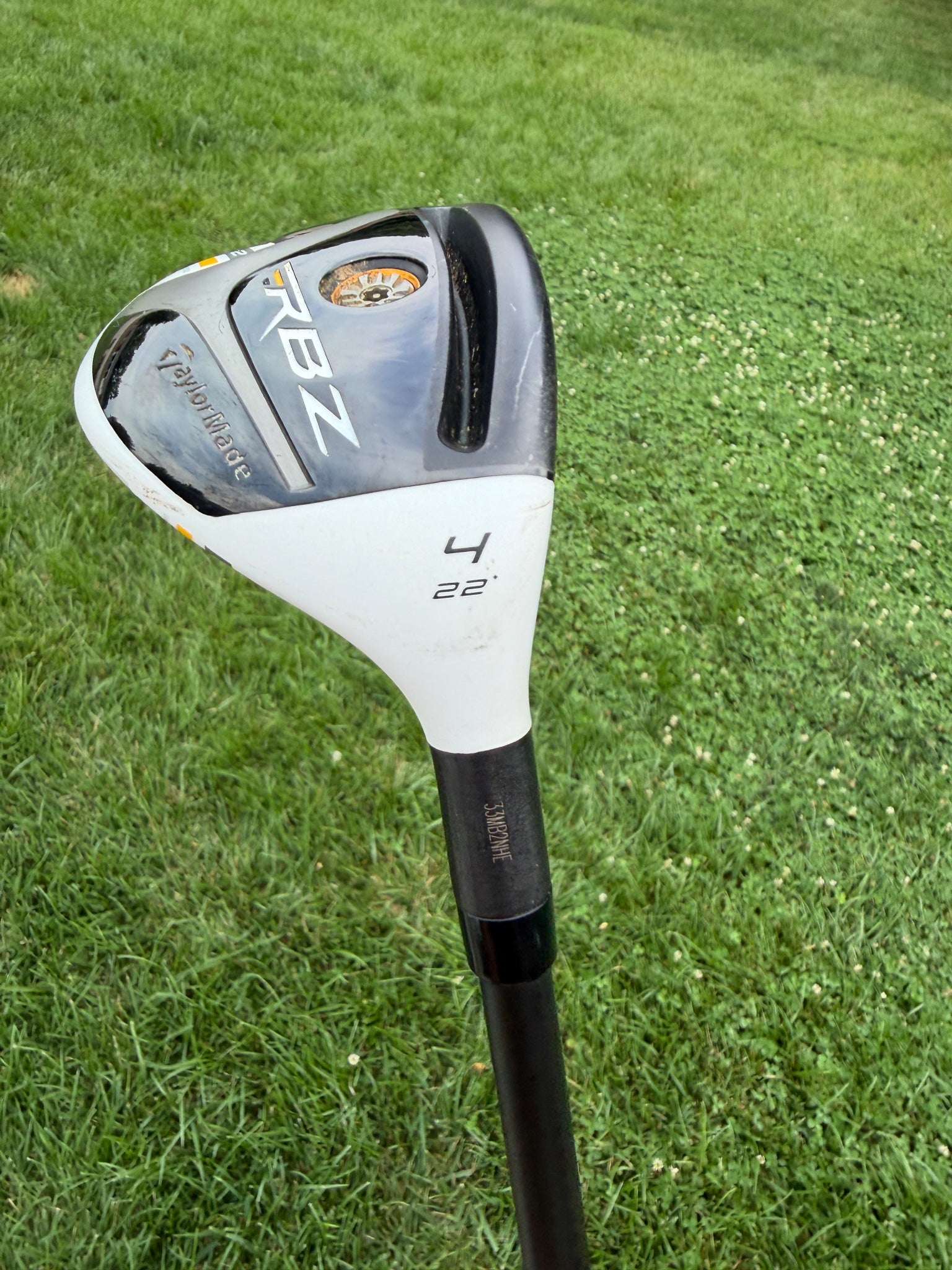 TaylorMade RocketBallz Stage 2 4 Hybrid 22° Rocketfuel Stiff Flex 40.5" +HC NICE — photo 5