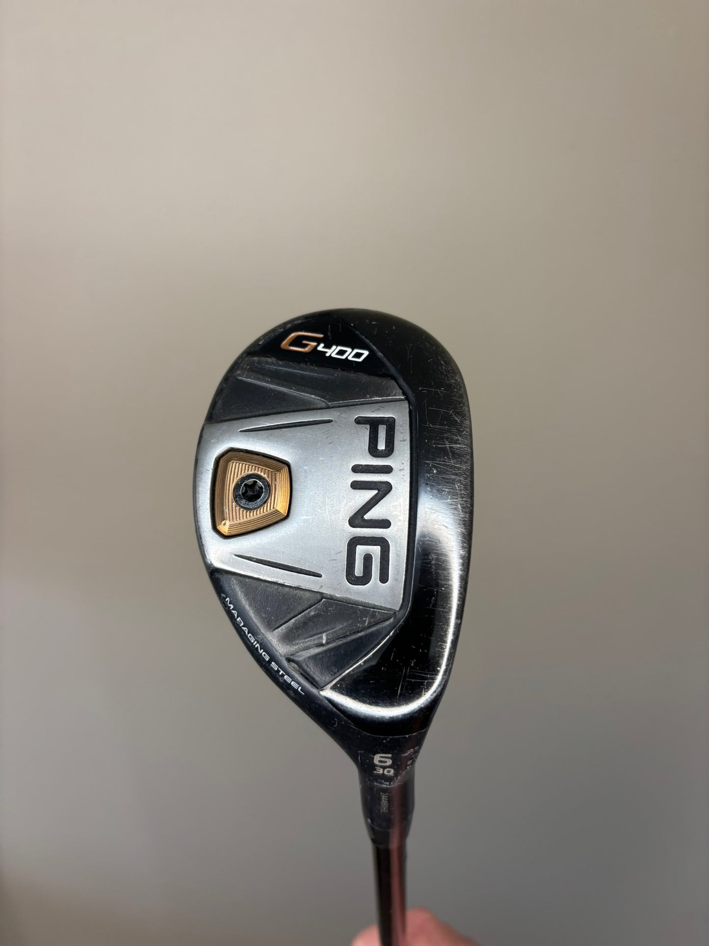 Ping G400 6 Hybrid 30° Alta CB 70 Senior Flex 38.25″