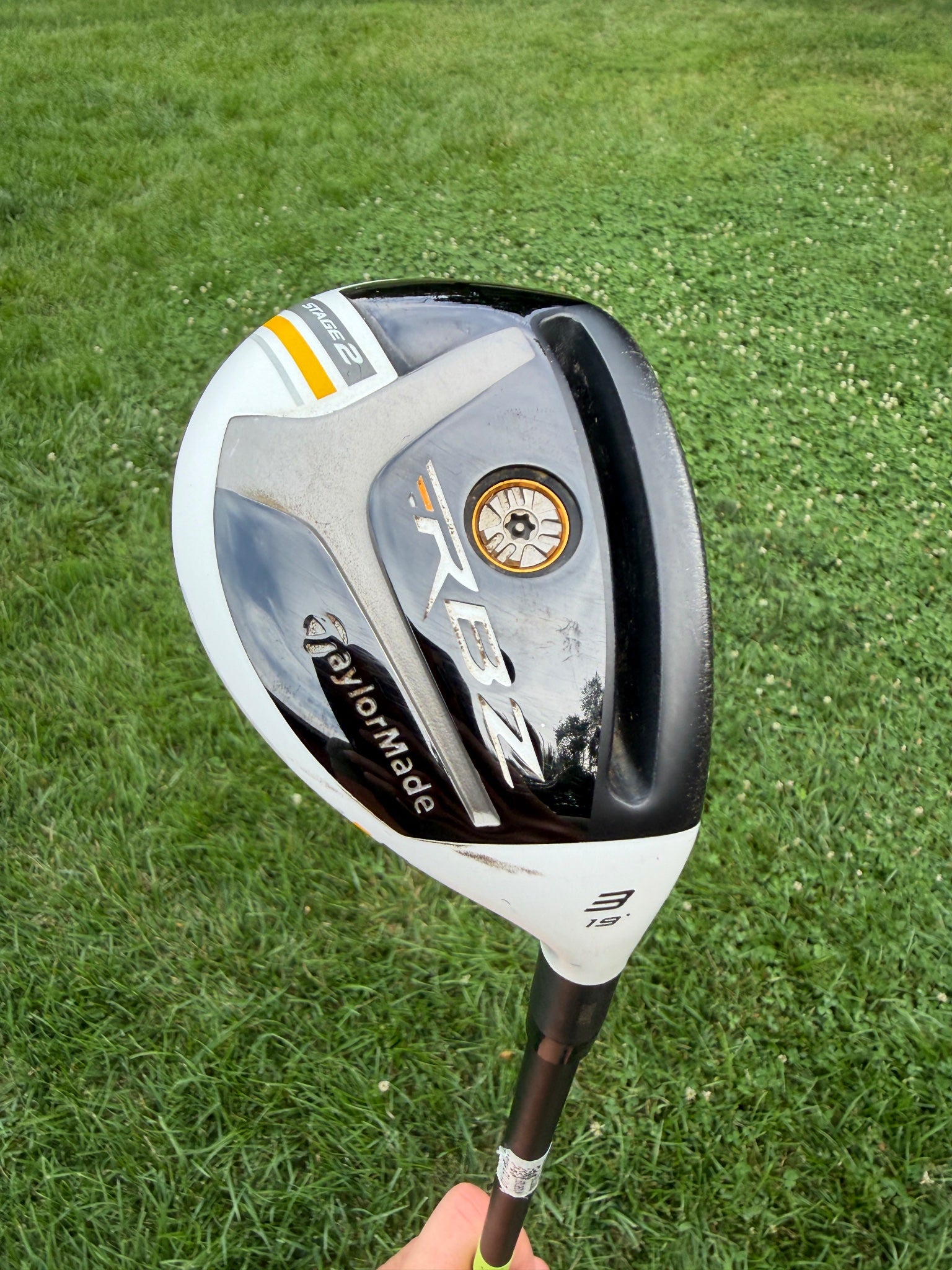 TaylorMade RocketBallz Stage 2 3 Hybrid 19° Rocketfuel Stiff Flex 41" +HC NICE