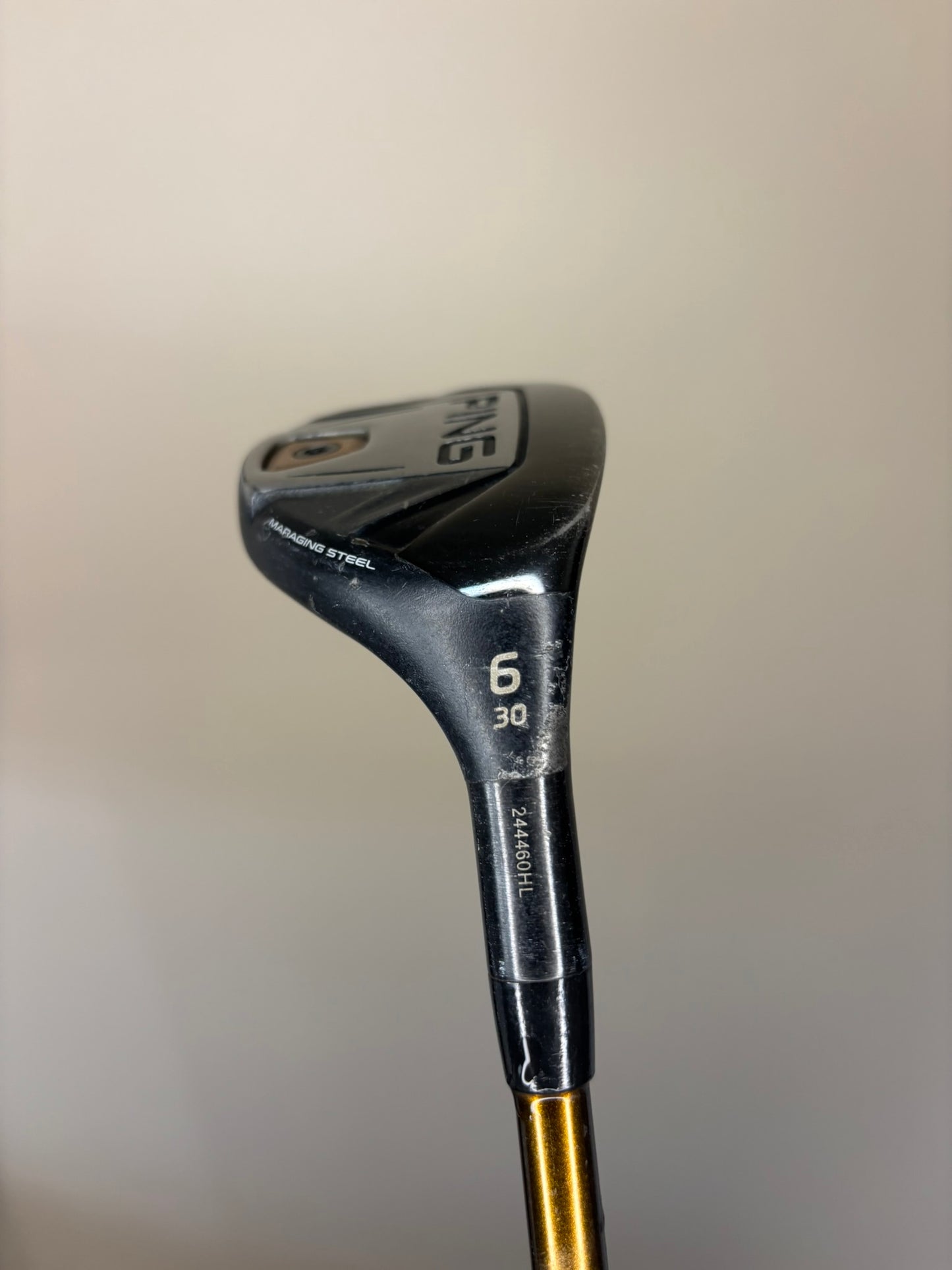 Ping G400 6 Hybrid 30° Alta CB 70 Senior Flex 38.25″