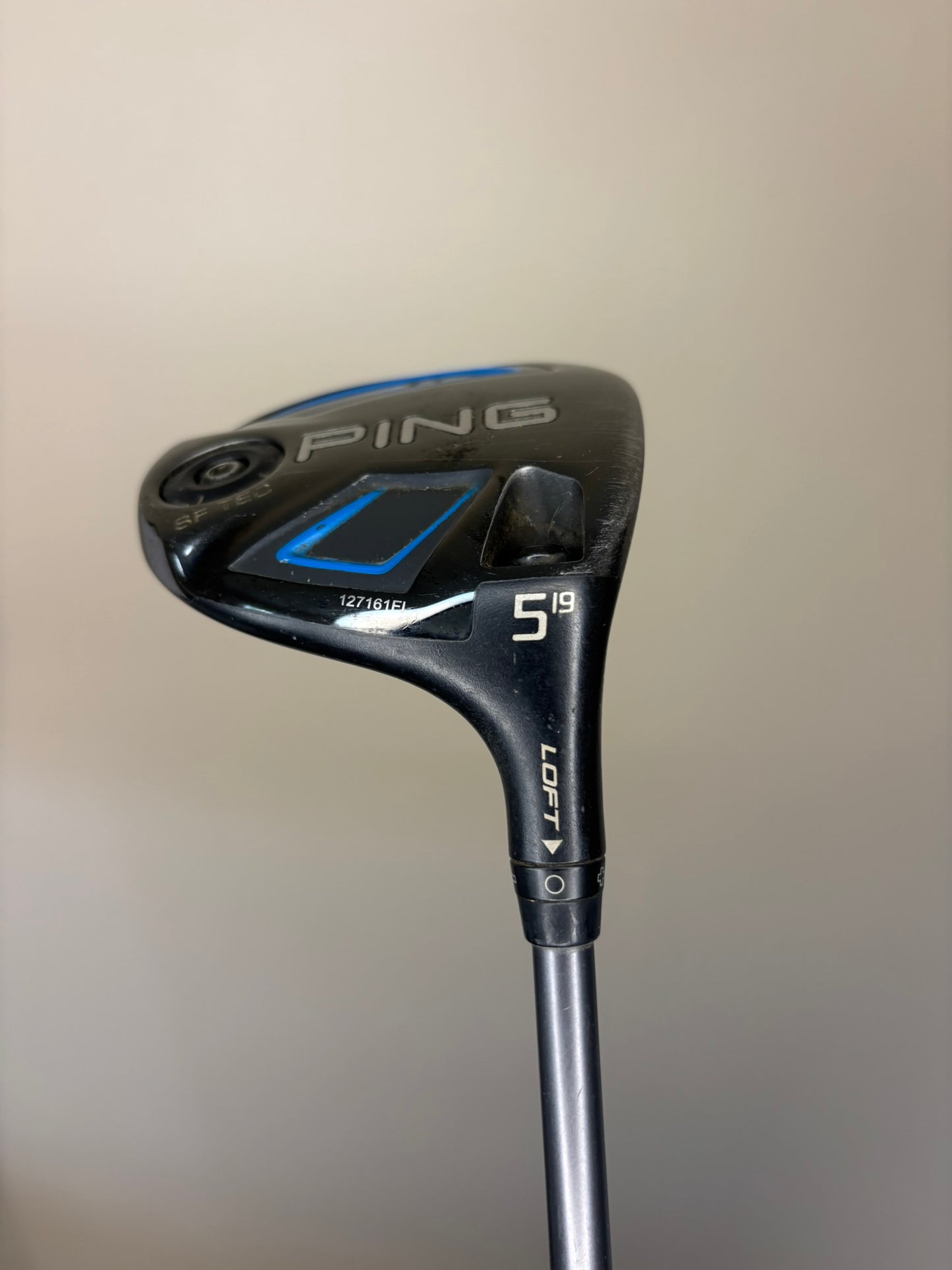 Ping 2016 G SF Tec 5-Wood 19° Alta 65g Senior Flex 42″ NICE