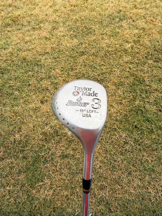 Photo of Taylormade 1994 Burner TP 3-Wood 15° Stiff Flex Dynamic Gold