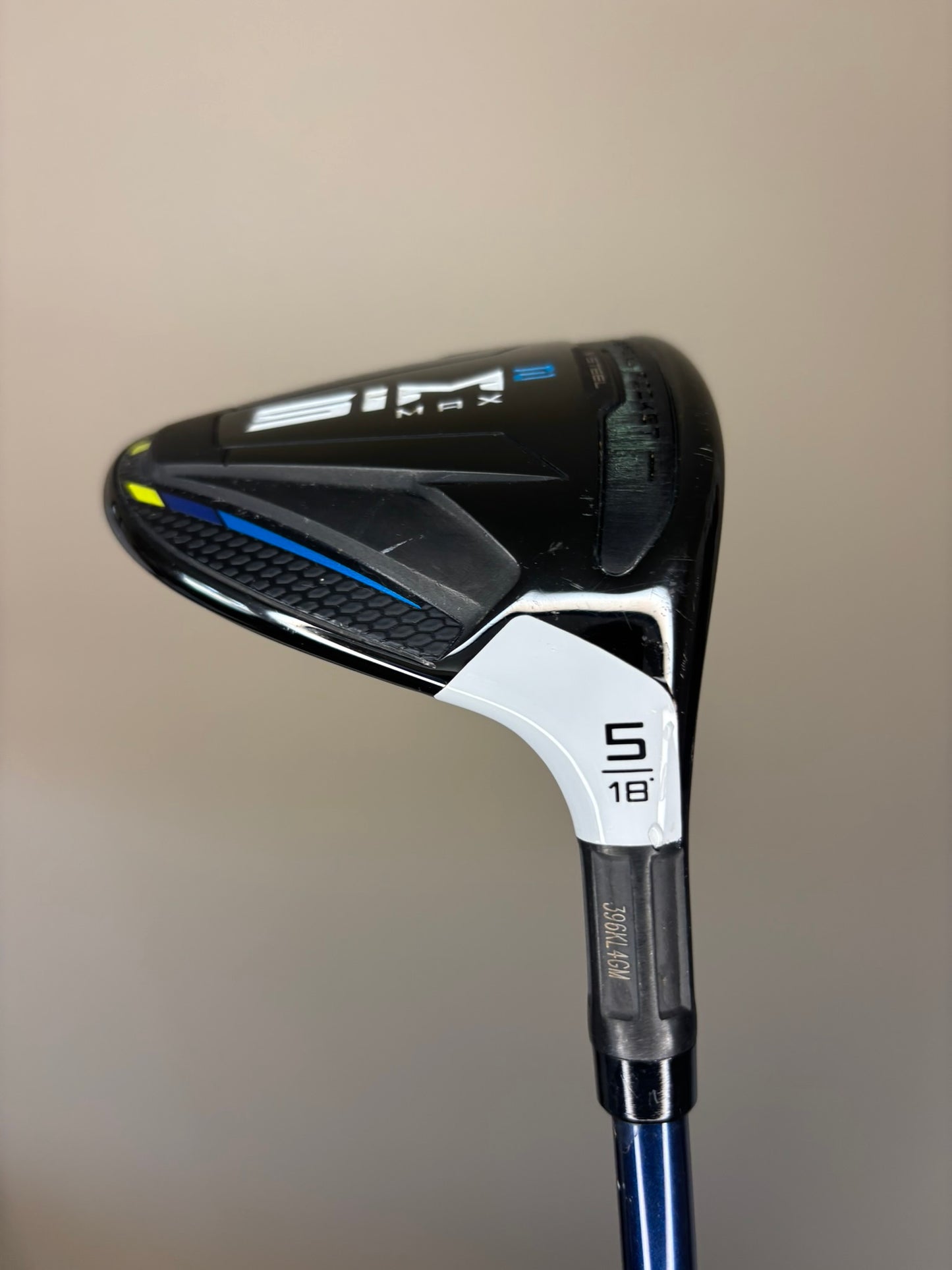 Taylormade SIM2 Max 5-Wood 18° Ventus Blue FW Senior Flex 42.25″ NICE