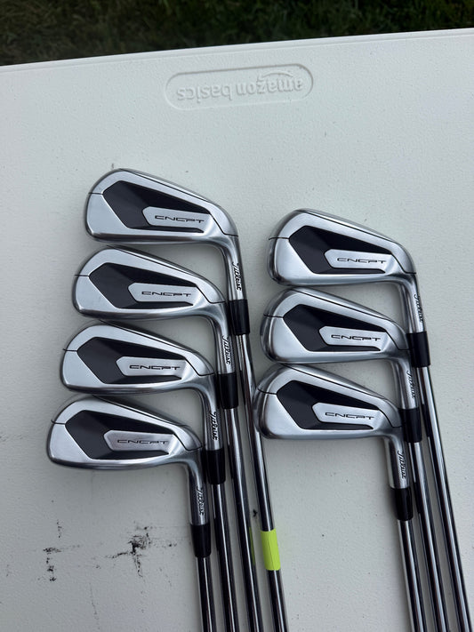 Titleist CNCPT CP-04 Iron Set 4-PW Project X LZ 120g Stiff Flex +1" NICE