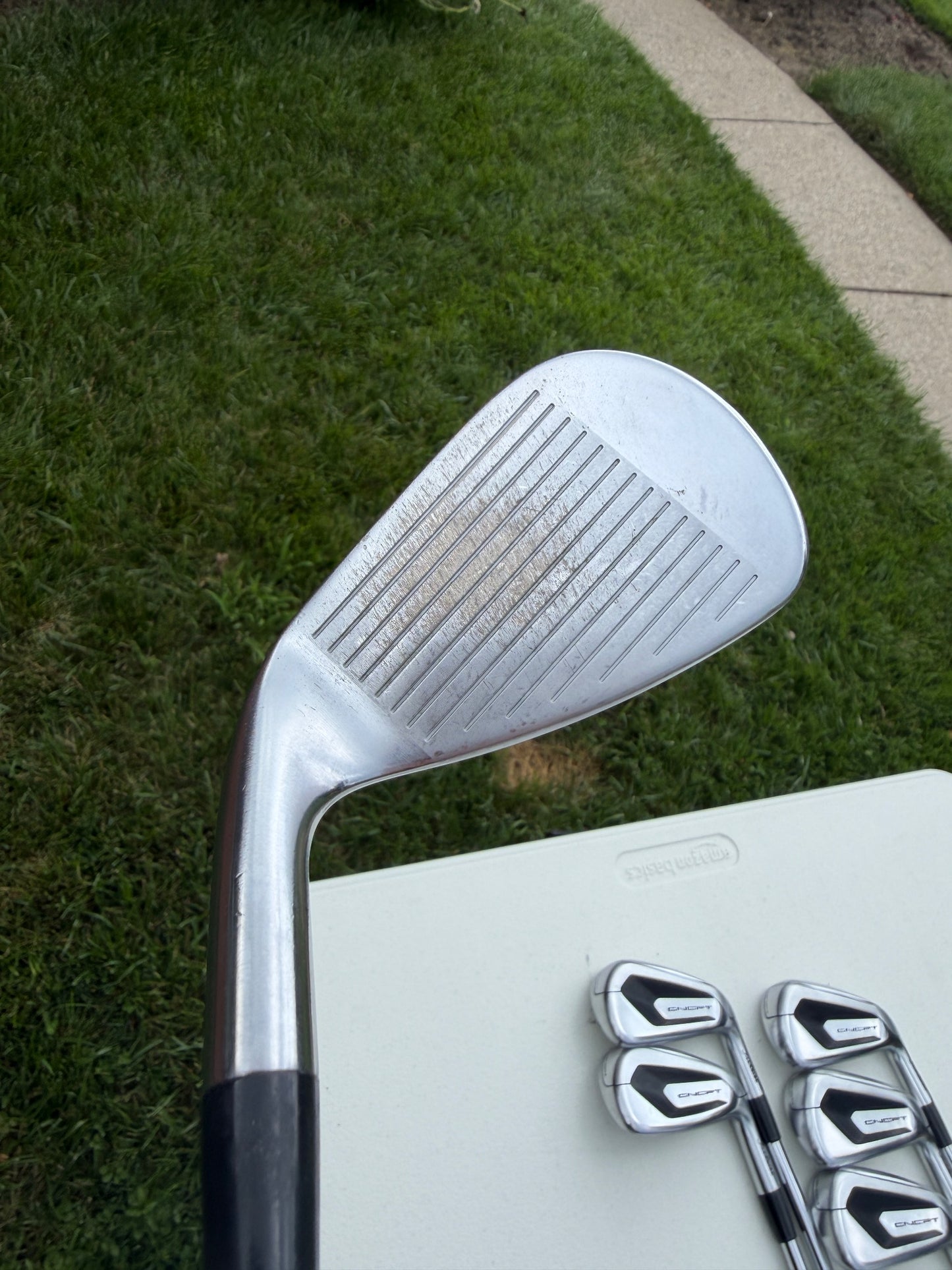 Titleist CNCPT CP-04 Iron Set 4-PW Project X LZ 120g Stiff Flex +1" NICE — photo 5
