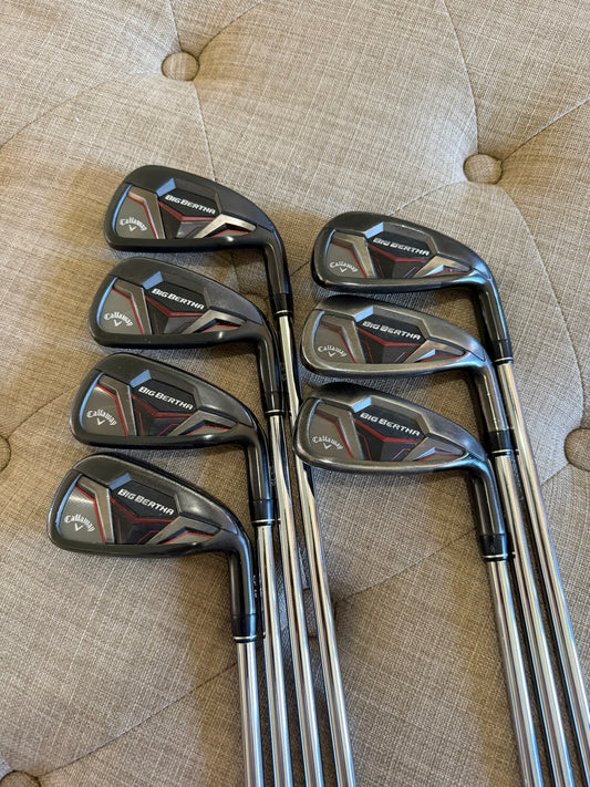 Photo of Callaway 2019 Big Bertha Iron Set Regular Flex Kbs Max 90G