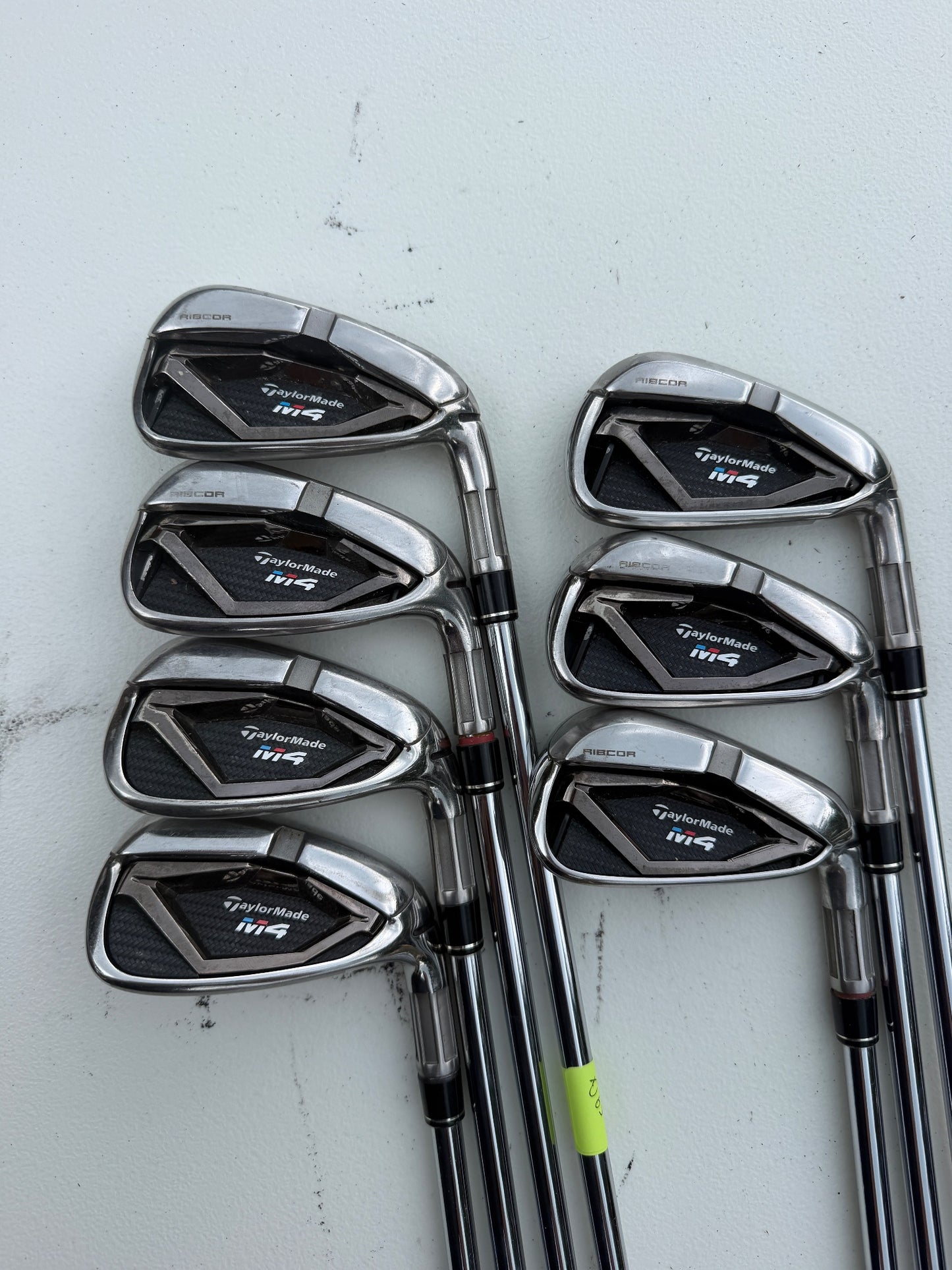 TaylorMade M4 Iron Set 4-PW N.S. Pro 840 Stiff Flex NICE