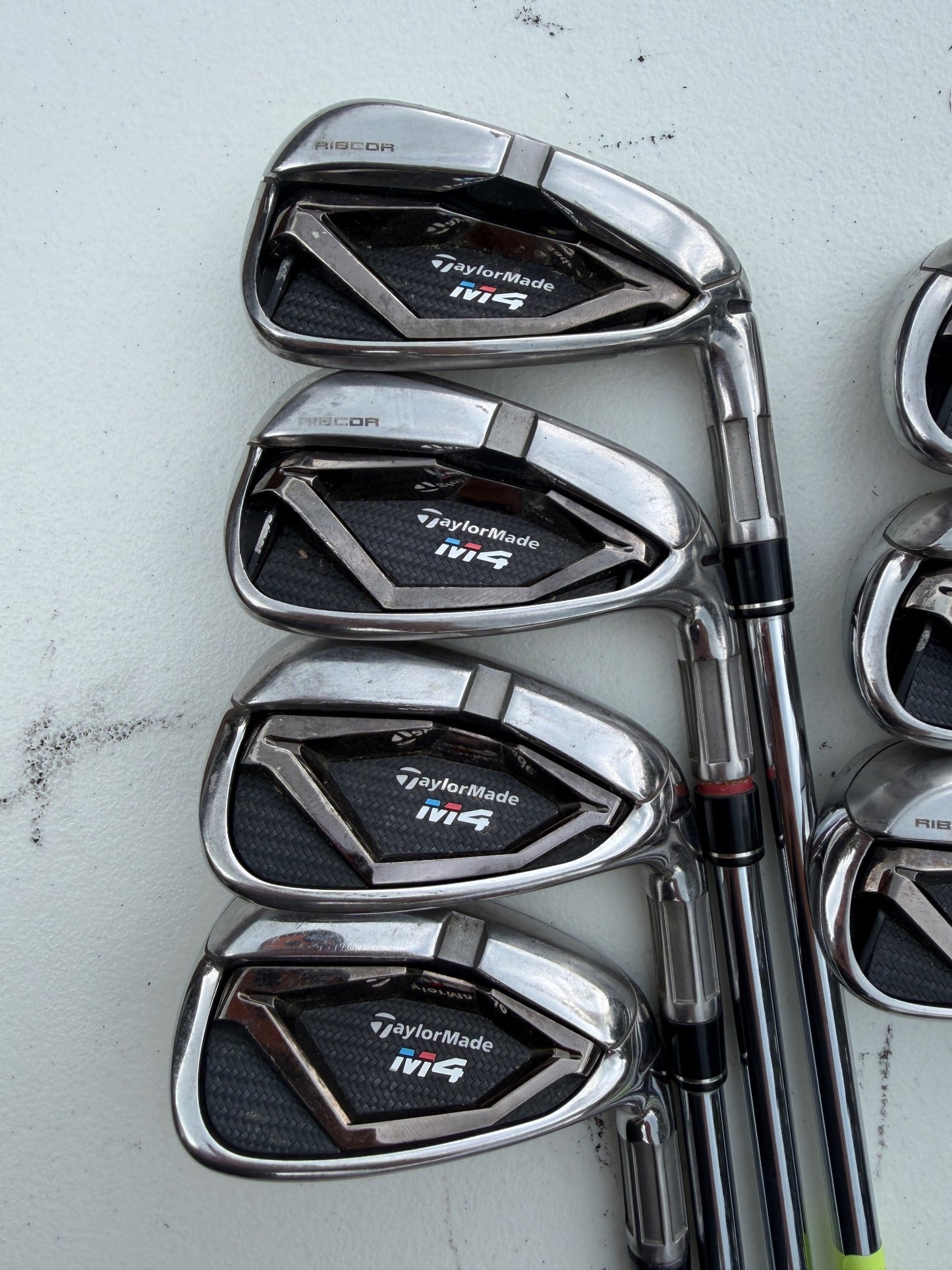 TaylorMade M4 Iron Set 4-PW N.S. Pro 840 Stiff Flex NICE — photo 2