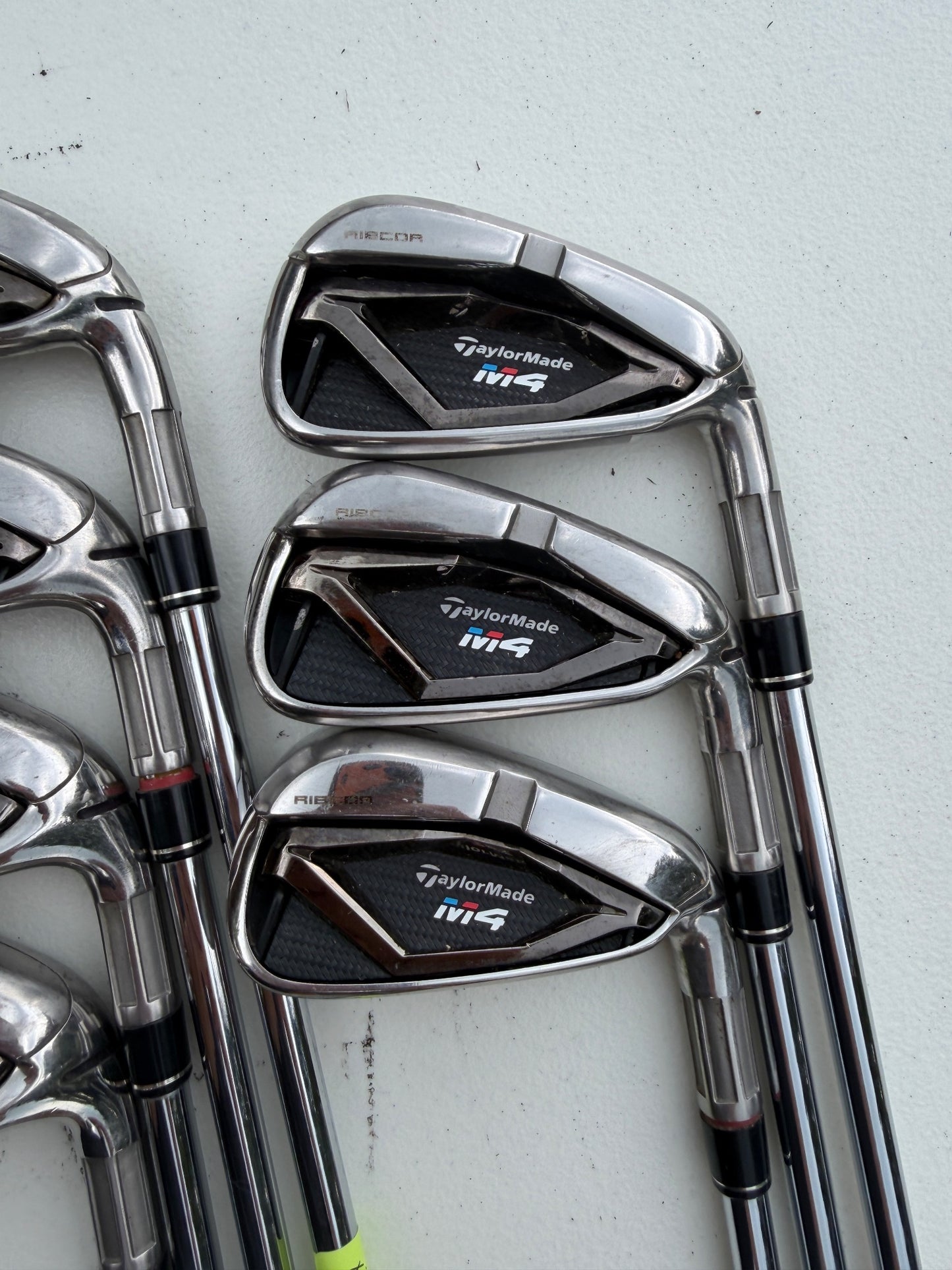 TaylorMade M4 Iron Set 4-PW N.S. Pro 840 Stiff Flex NICE — photo 3